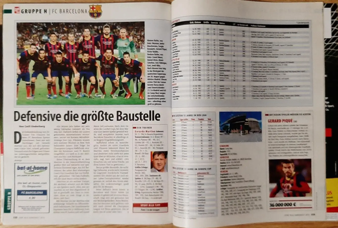 Sport Bild Ліга Чемпіонів 2013/14 Представлення команд + постер календар матчів 5