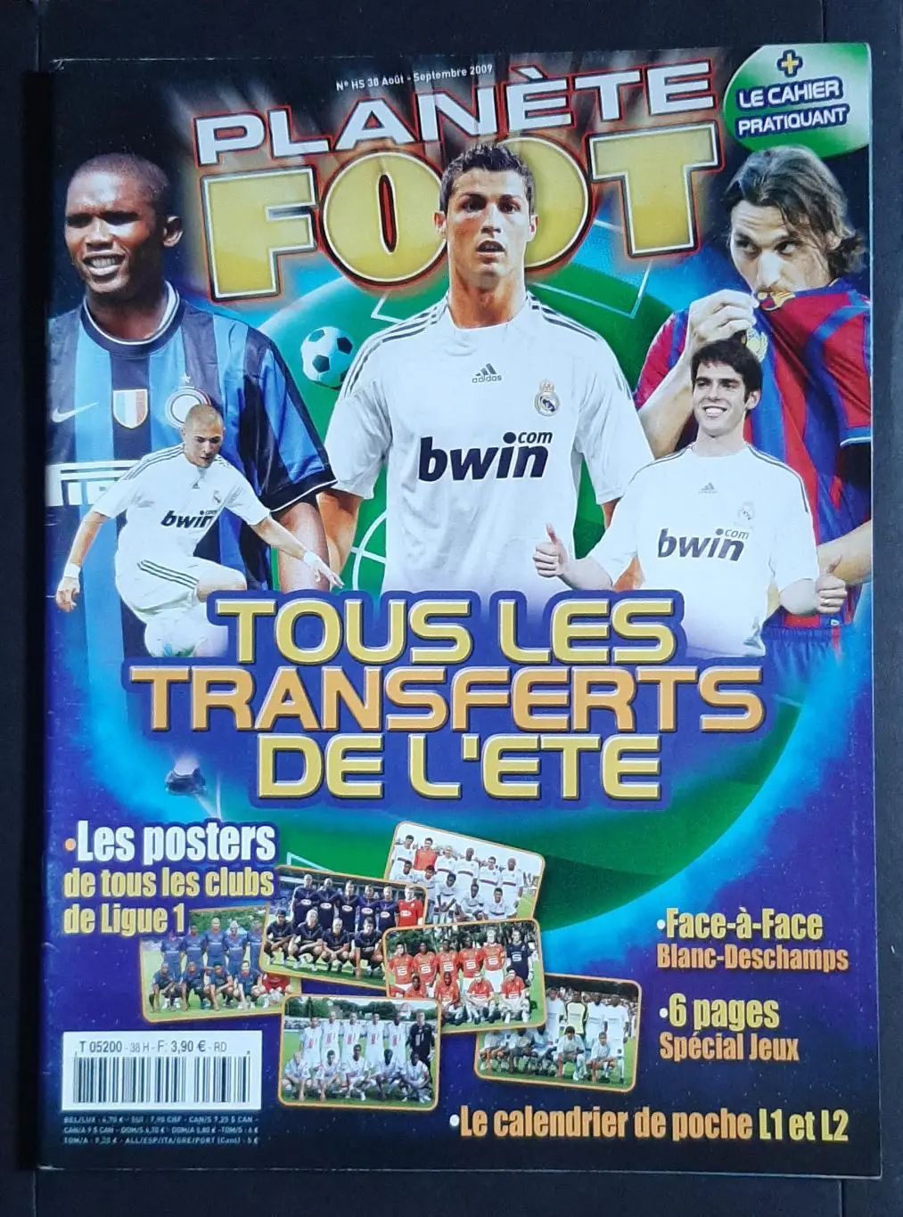 Planete foot (вересень 2009) Постери команд французької Ліги 1