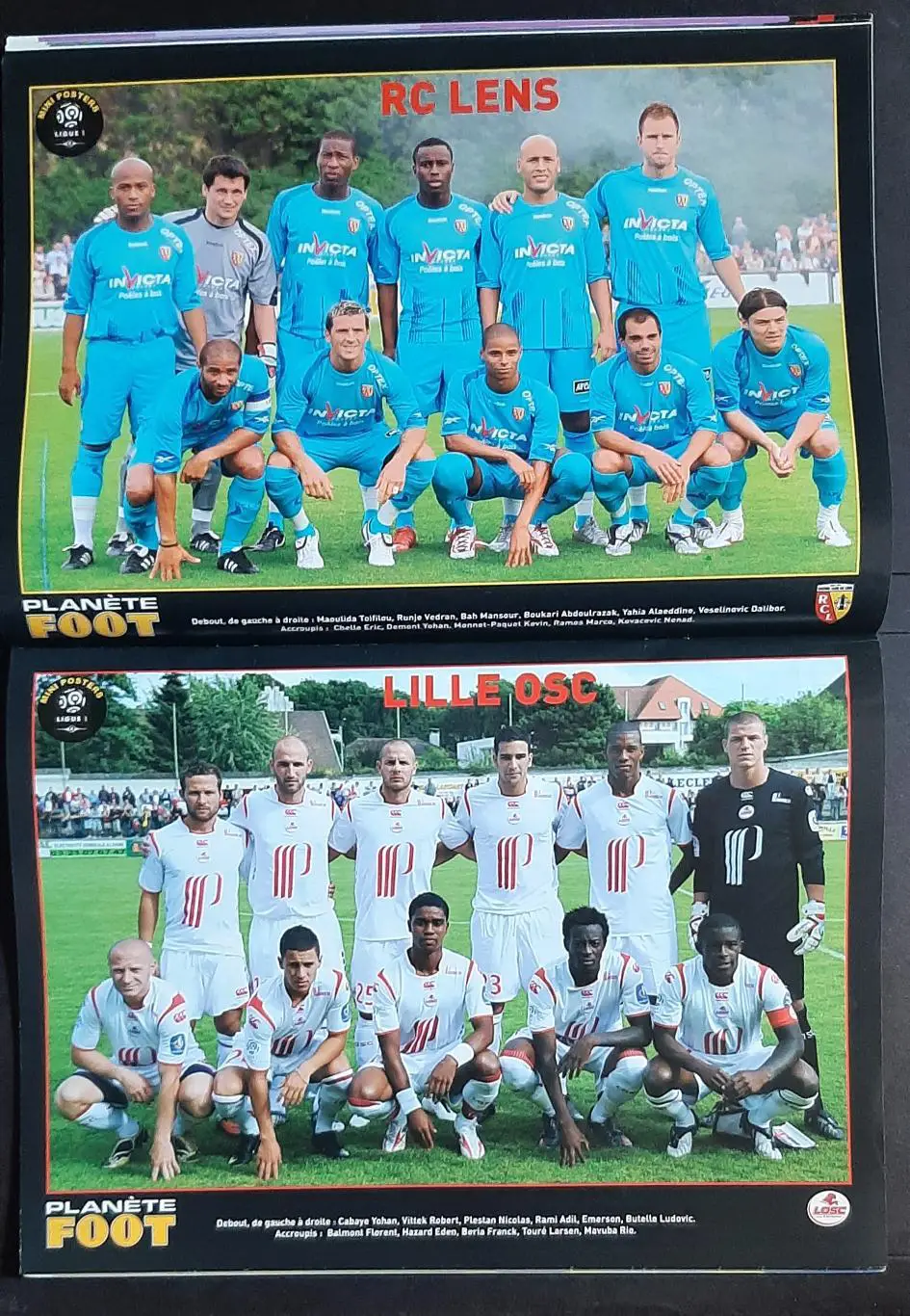 Planete foot (вересень 2009) Постери команд французької Ліги 1 3