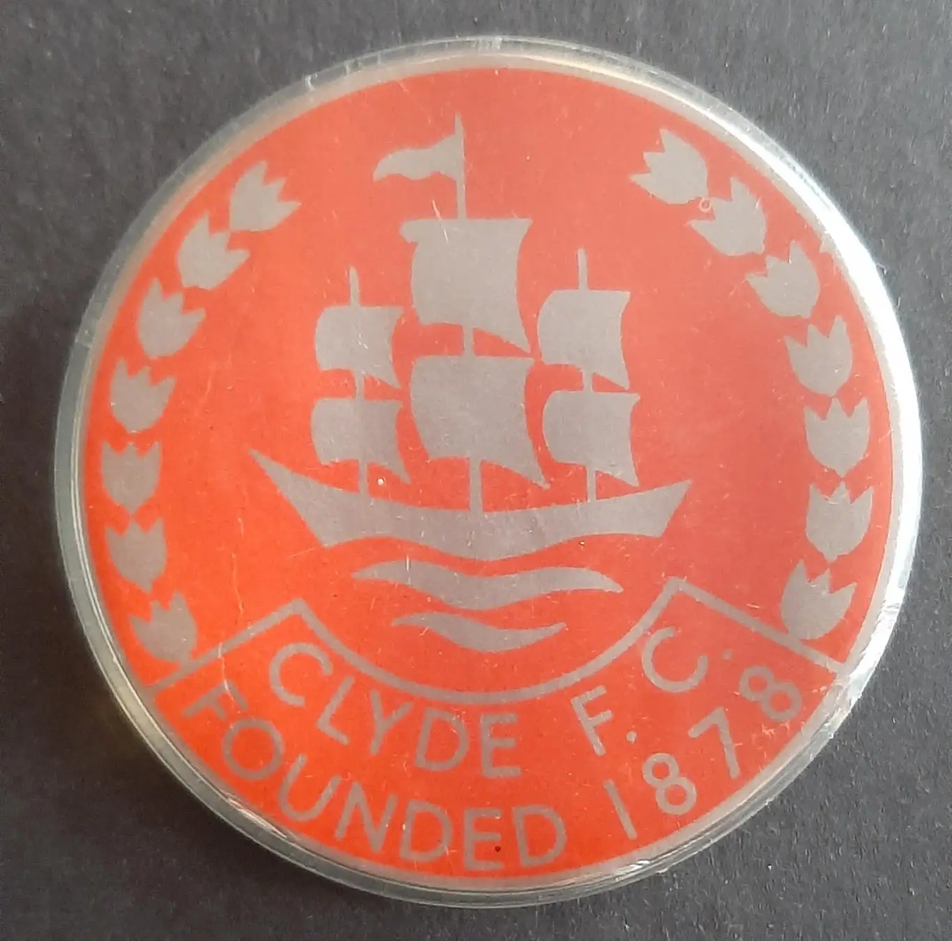 Знак Clyde F.C. Клайд Камбернолд Шотландія