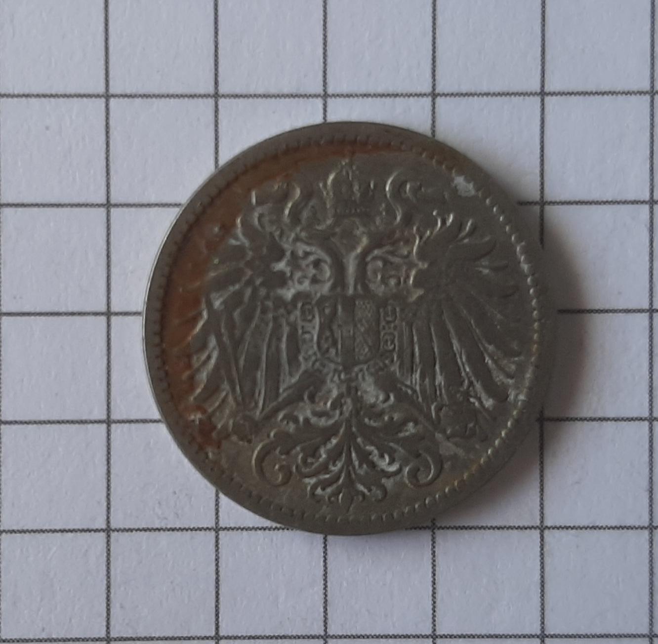 10 геллерів Австро - Угорщина 1895 1