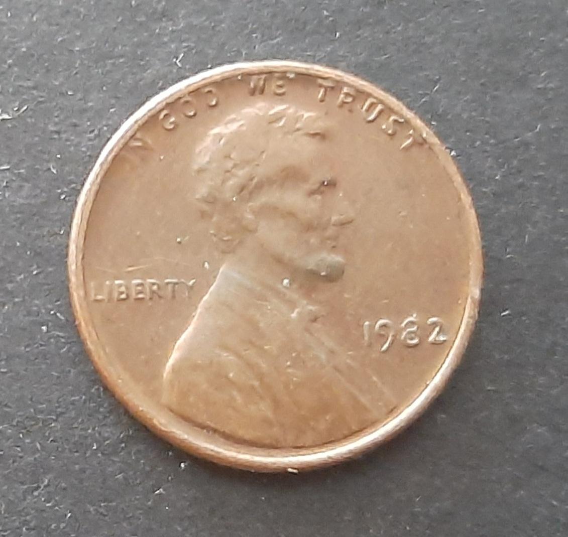 1 цент США 1982