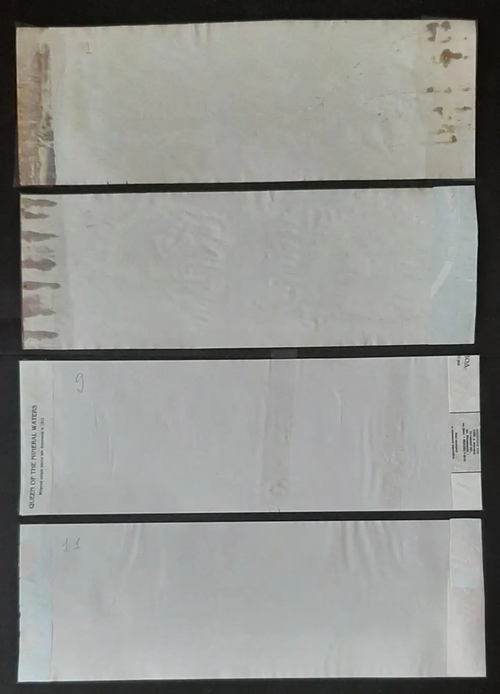 Етикетки пивні Рогань Монастирське світле акційні 4 шт. 1