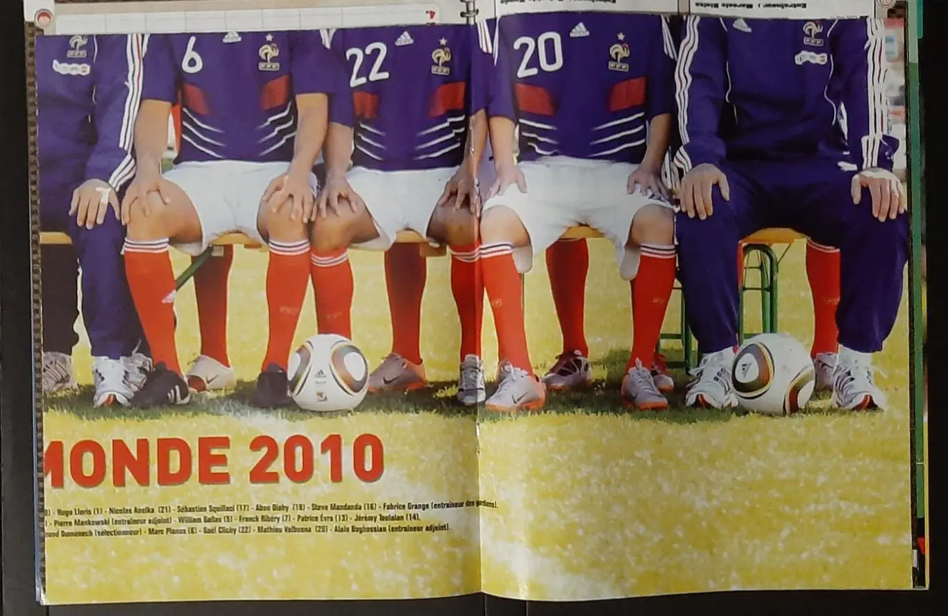 Planete Foot 2010 Мега постер двостороніій Франція/Вальбуена 4