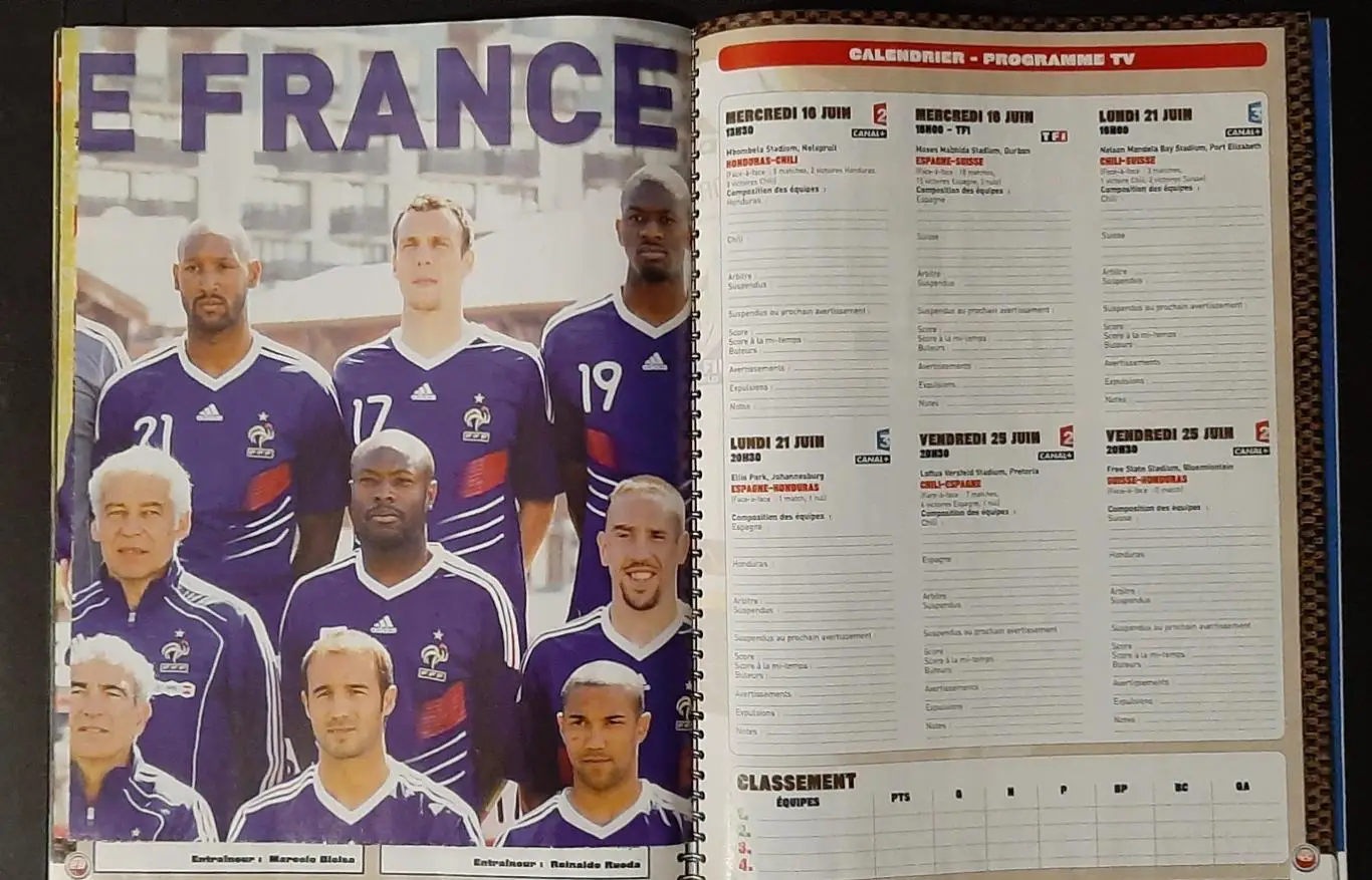 Planete Foot 2010 Мега постер двостороніій Франція/Вальбуена 5