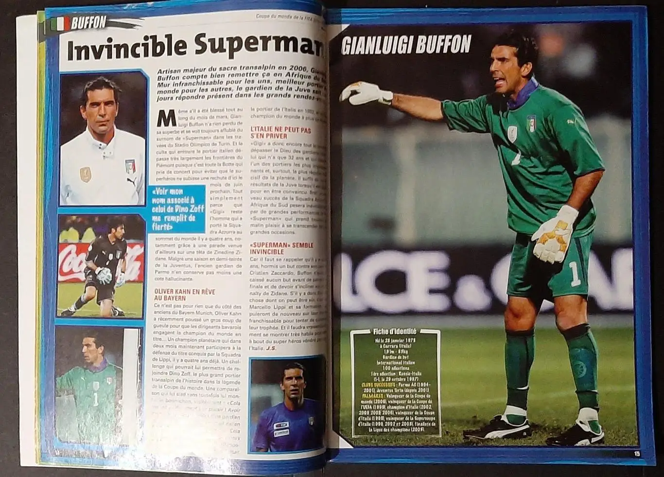 Kop Football 2010 20 зірок ЧС - 2010 постер двосторонній Кака / Руні формат А2 2