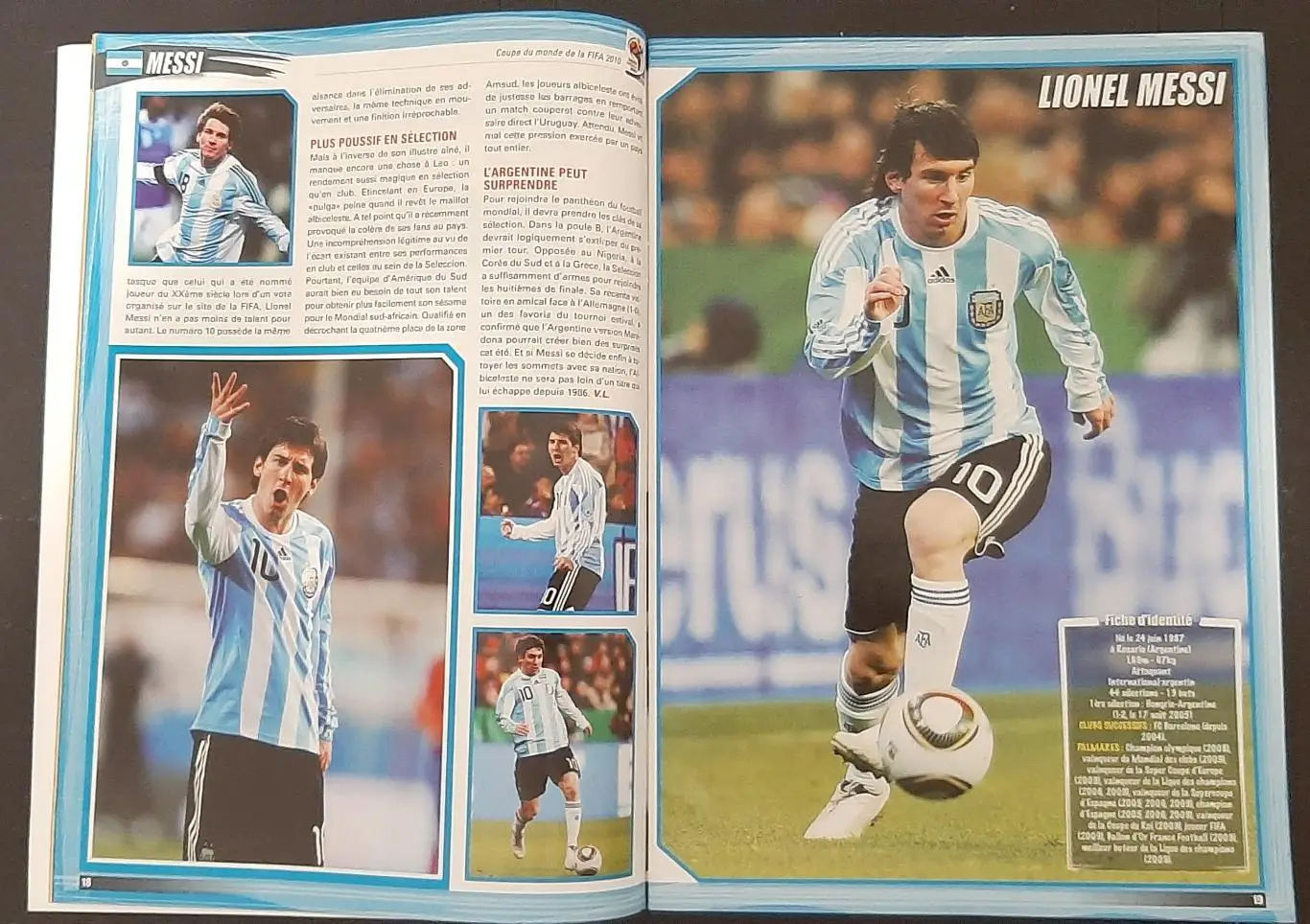 Kop Football 2010 20 зірок ЧС - 2010 постер двосторонній Кака / Руні формат А2 5