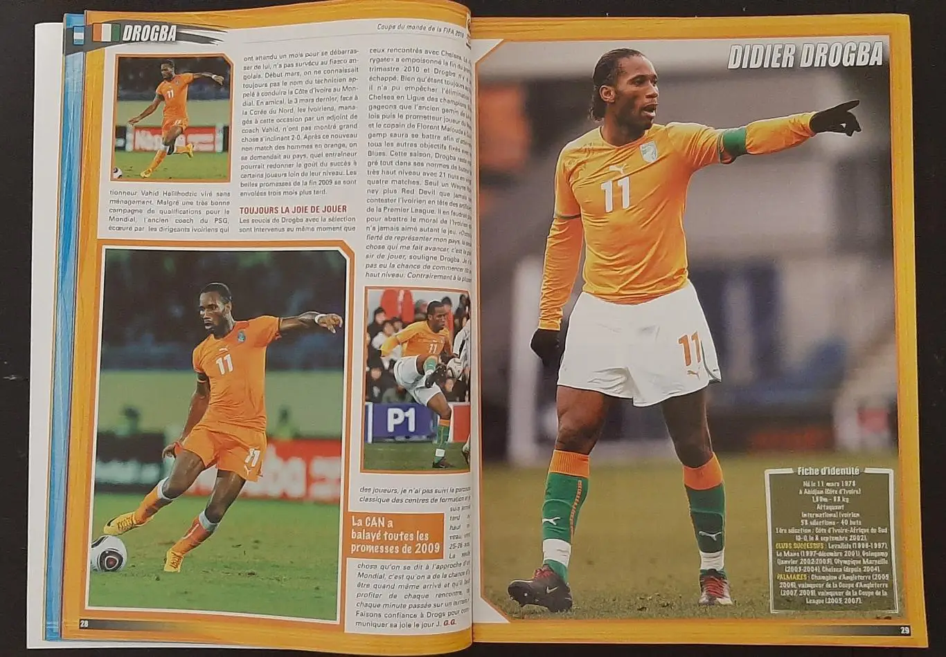 Kop Football 2010 20 зірок ЧС - 2010 постер двосторонній Кака / Руні формат А2 3