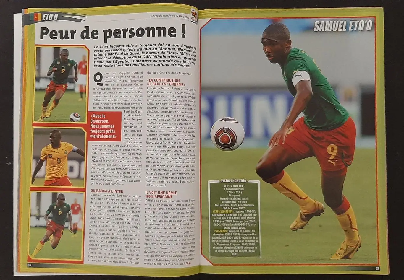 Kop Football 2010 20 зірок ЧС - 2010 постер двосторонній Кака / Руні формат А2 6