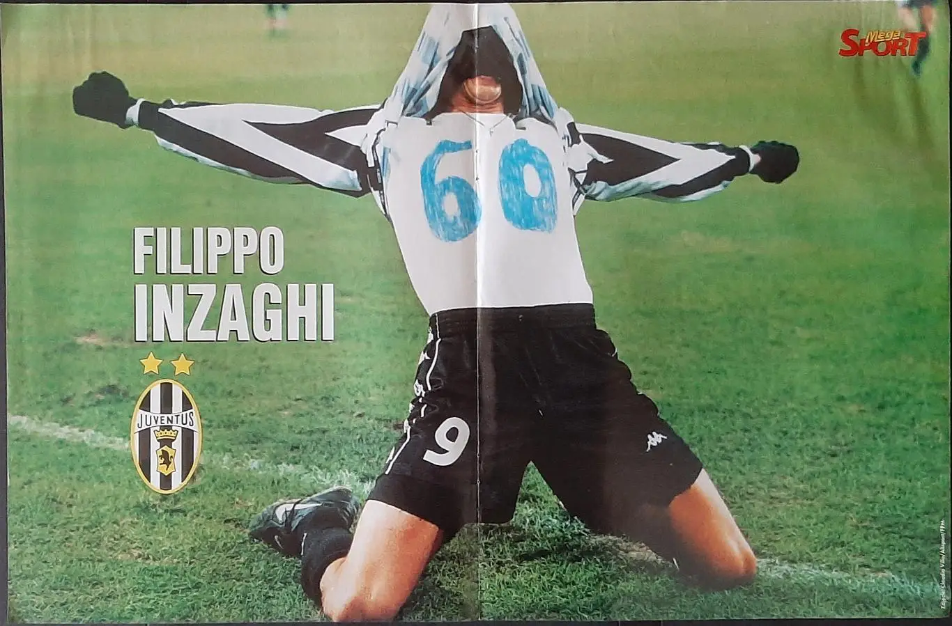 Постер Ф.Індзагі з журналу Mega Sport (Польща) 2001