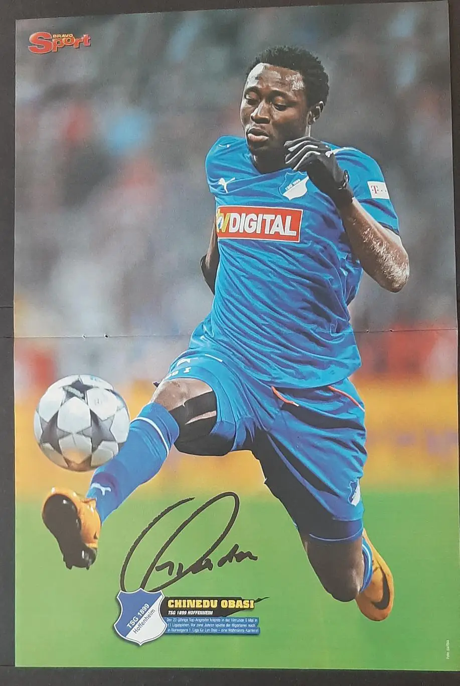 Постер двосторонній Обасі / скейтборд з журналу Bravo Sport 2009