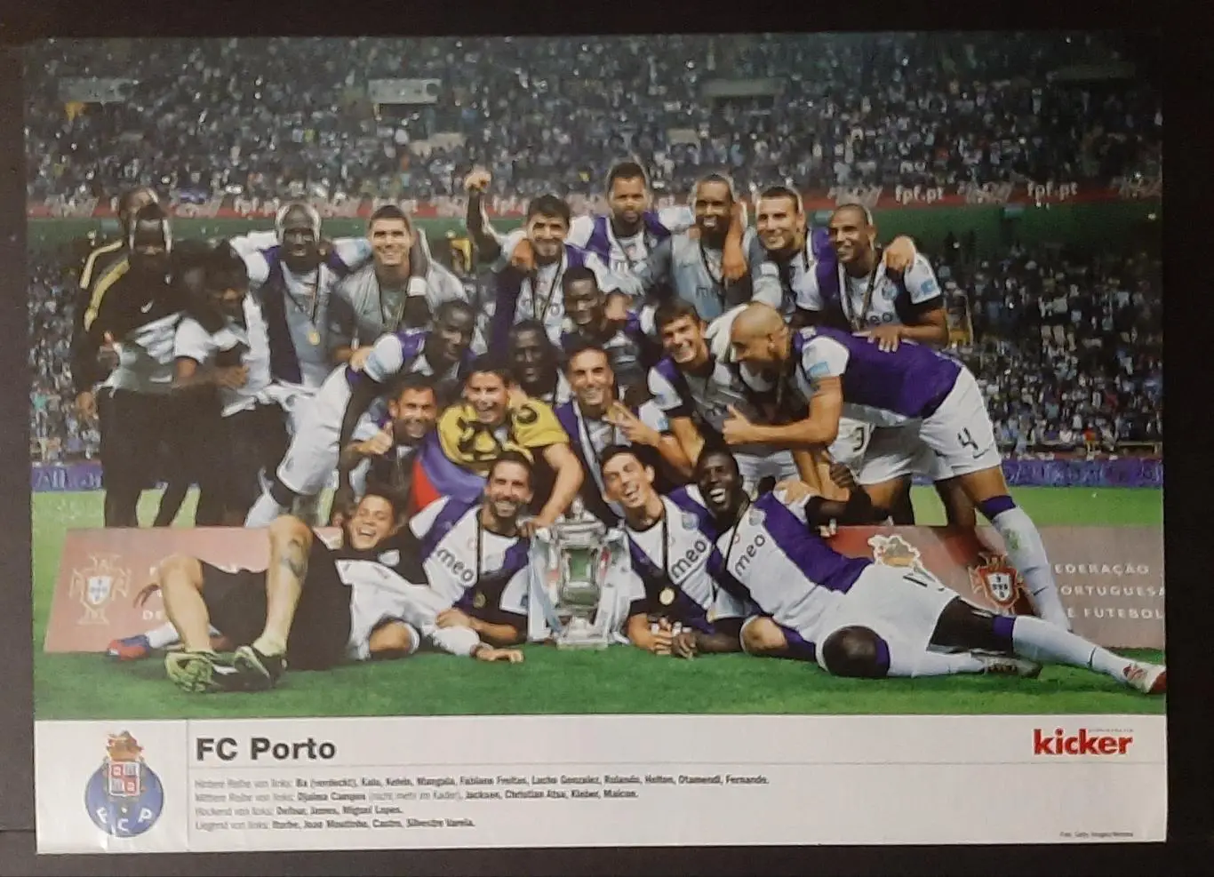 Постер Порту з журналу Kicker 2012