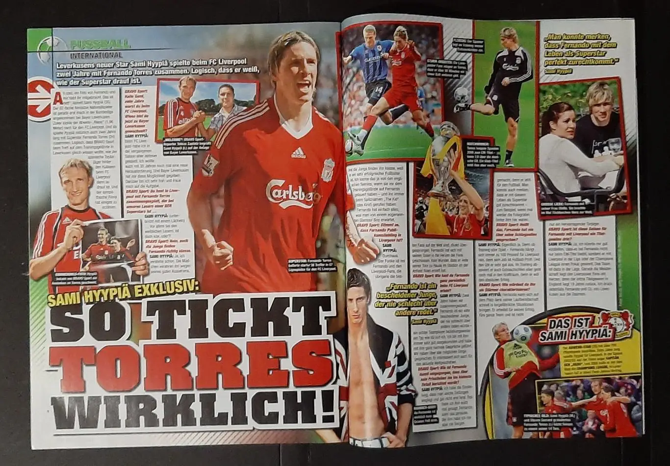 Bravo Spоrt 2009 Постери двосторонні Феттель - Тимощук; Кака - Роналду.Формат А3 7