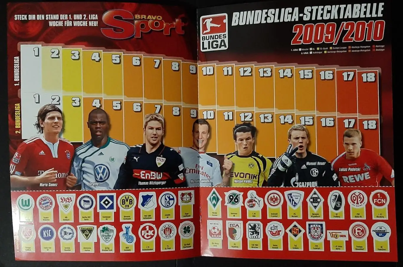 Bravo Spоrt 2009 Постери двосторонні Феттель - Тимощук; Кака - Роналду.Формат А3 5