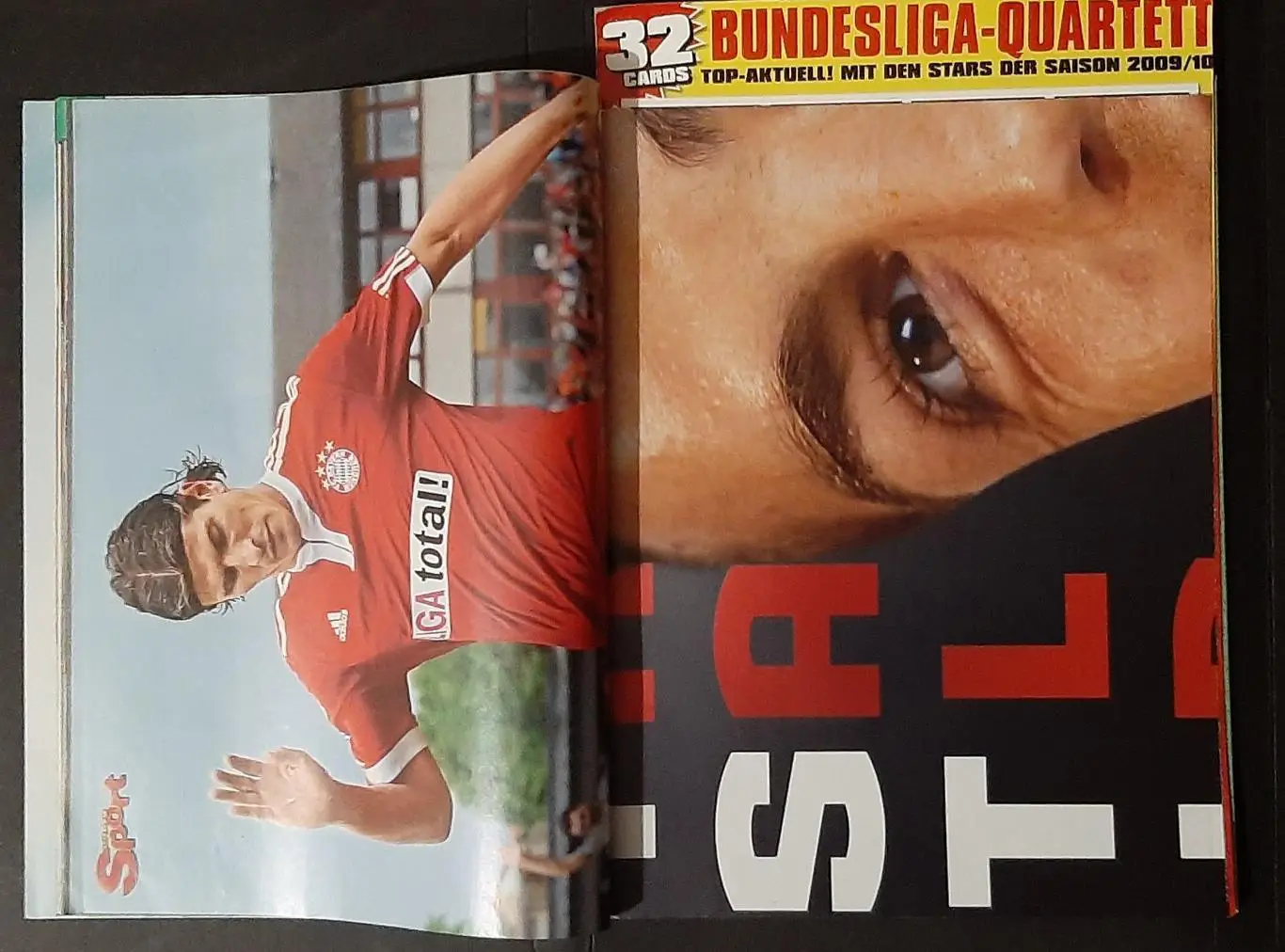 Bravo Sport 2009 постери двосторонні Зе Роберто - Шумахер, Харді - Маріо Гомес 3