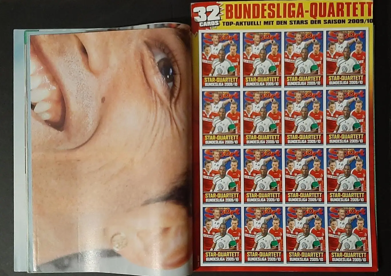 Bravo Sport 2009 постери двосторонні Зе Роберто - Шумахер, Харді - Маріо Гомес 4