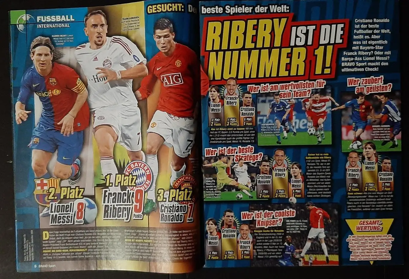 Журнал Bravo Sport (Німеччина) 2009 Без постерів та карток 1