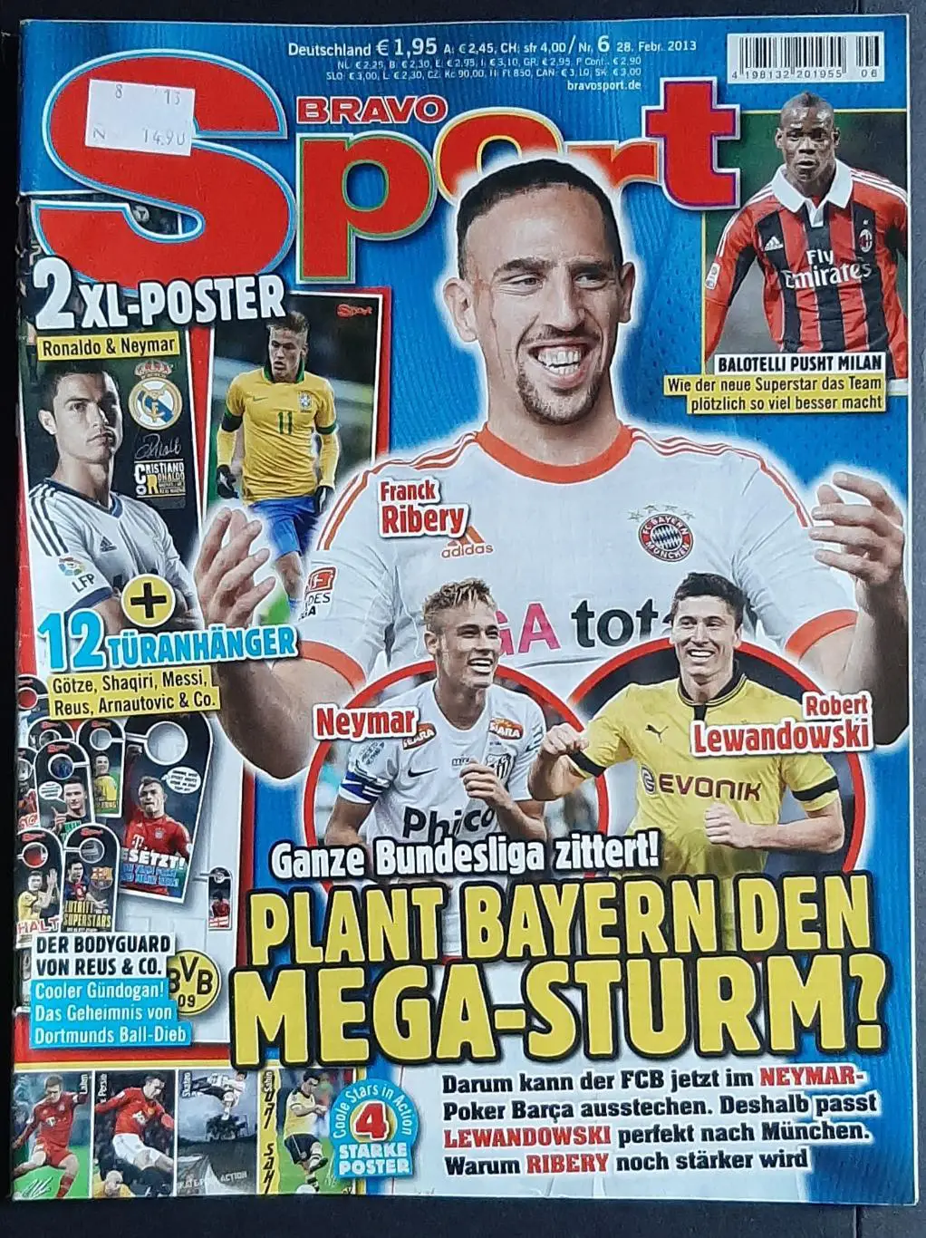 Журнал Bravo Sport 2013 без карток та постерів