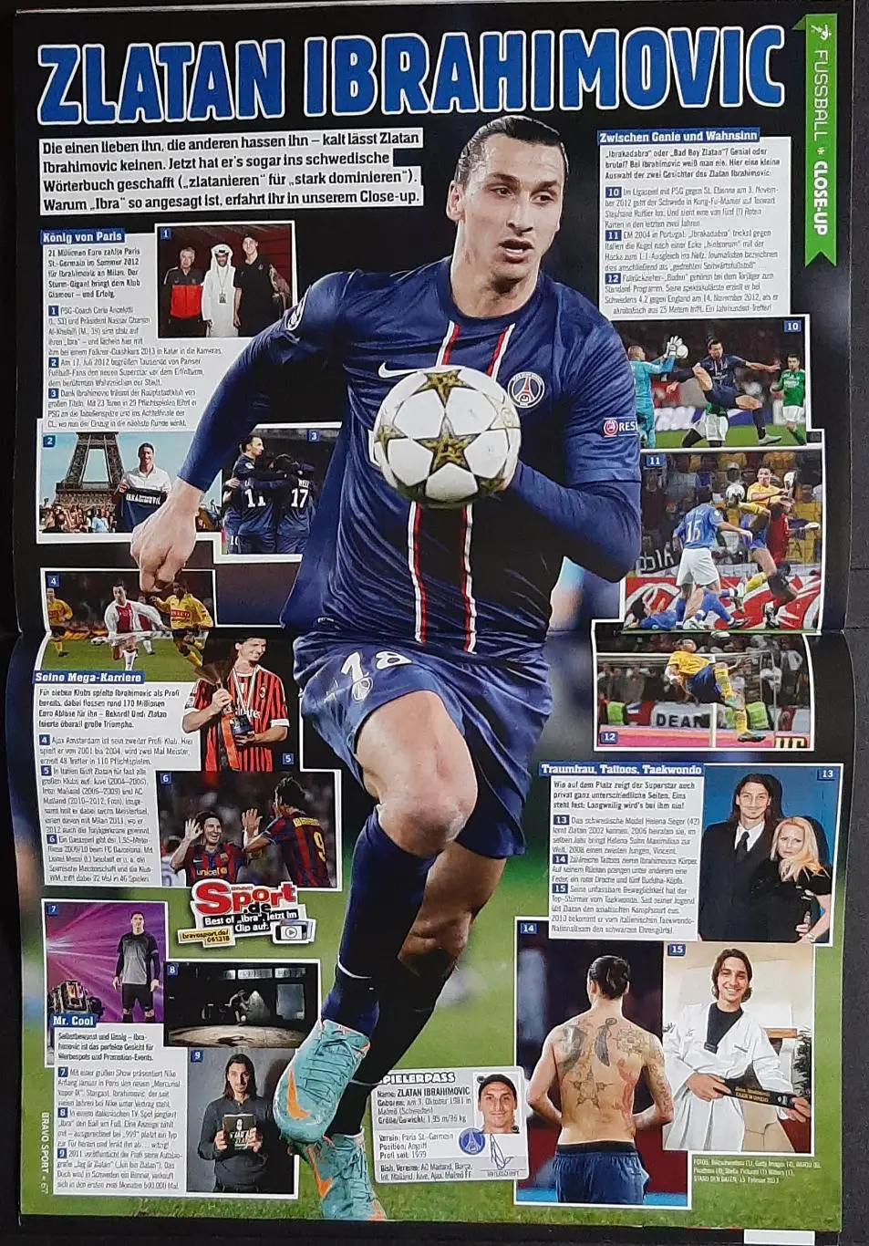 Журнал Bravo Sport 2013 без карток та постерів 7