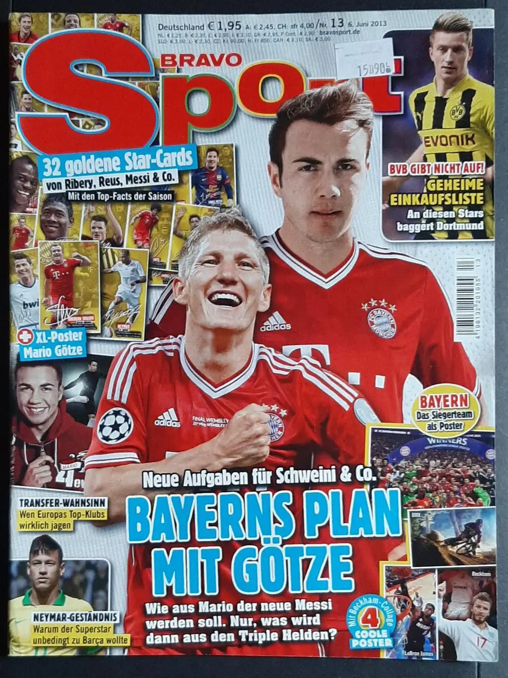 Журнал Bravo Sport 2013 Без постерів та карток.