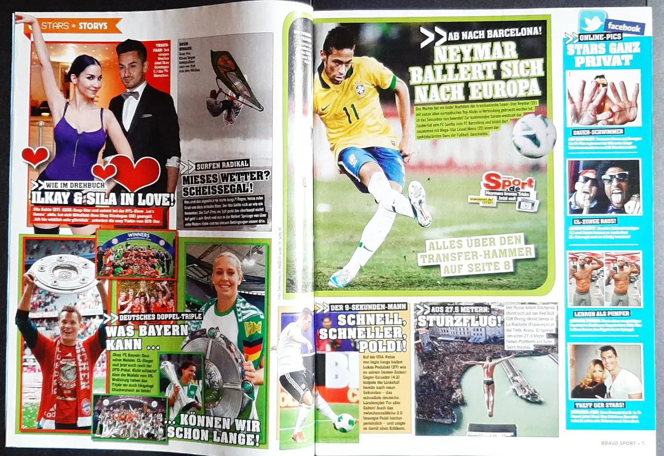 Журнал Bravo Sport 2013 Без постерів та карток. 1