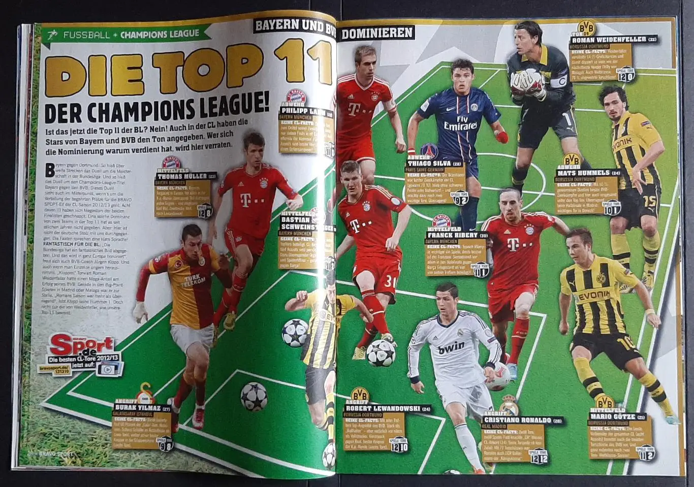 Журнал Bravo Sport 2013 Без постерів та карток. 5