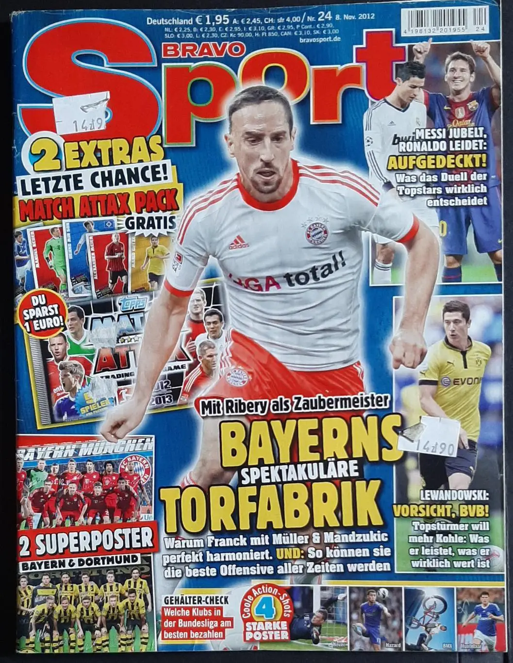 Журнал Bravo Sport 2012 Без постерів та стікерів