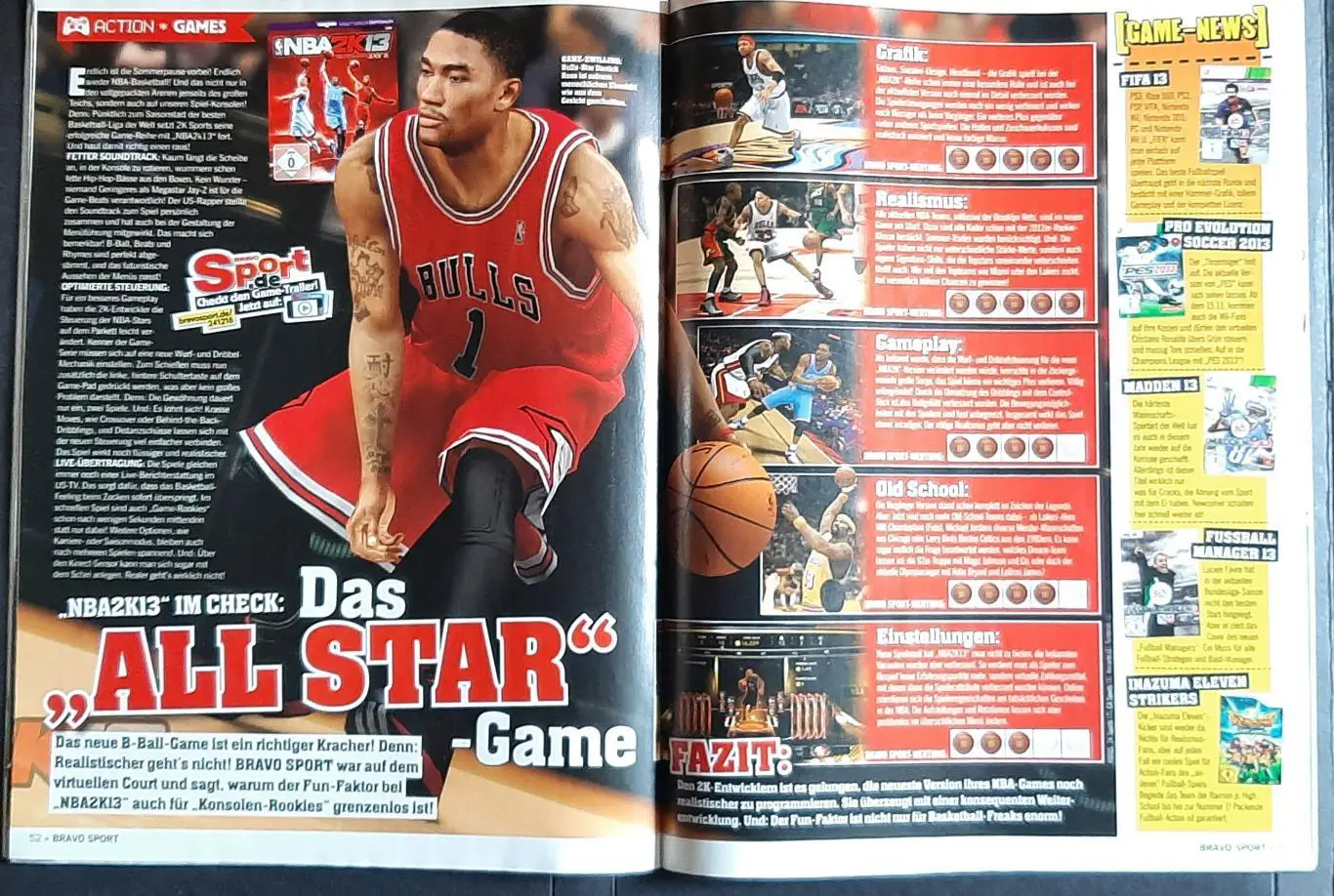 Журнал Bravo Sport 2012 Без постерів та стікерів 4