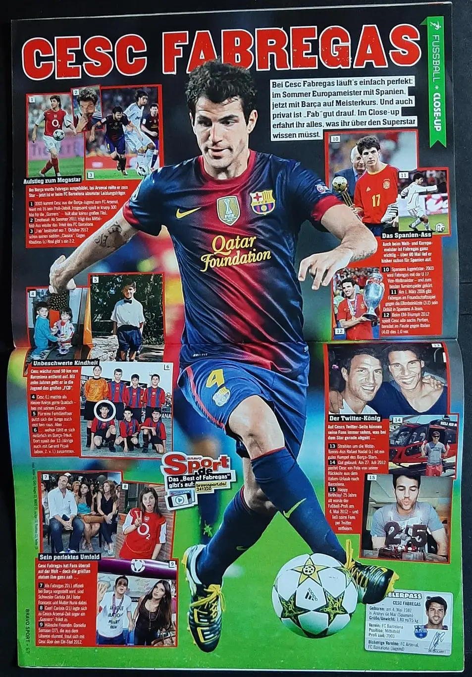 Журнал Bravo Sport 2012 Без постерів та стікерів 6