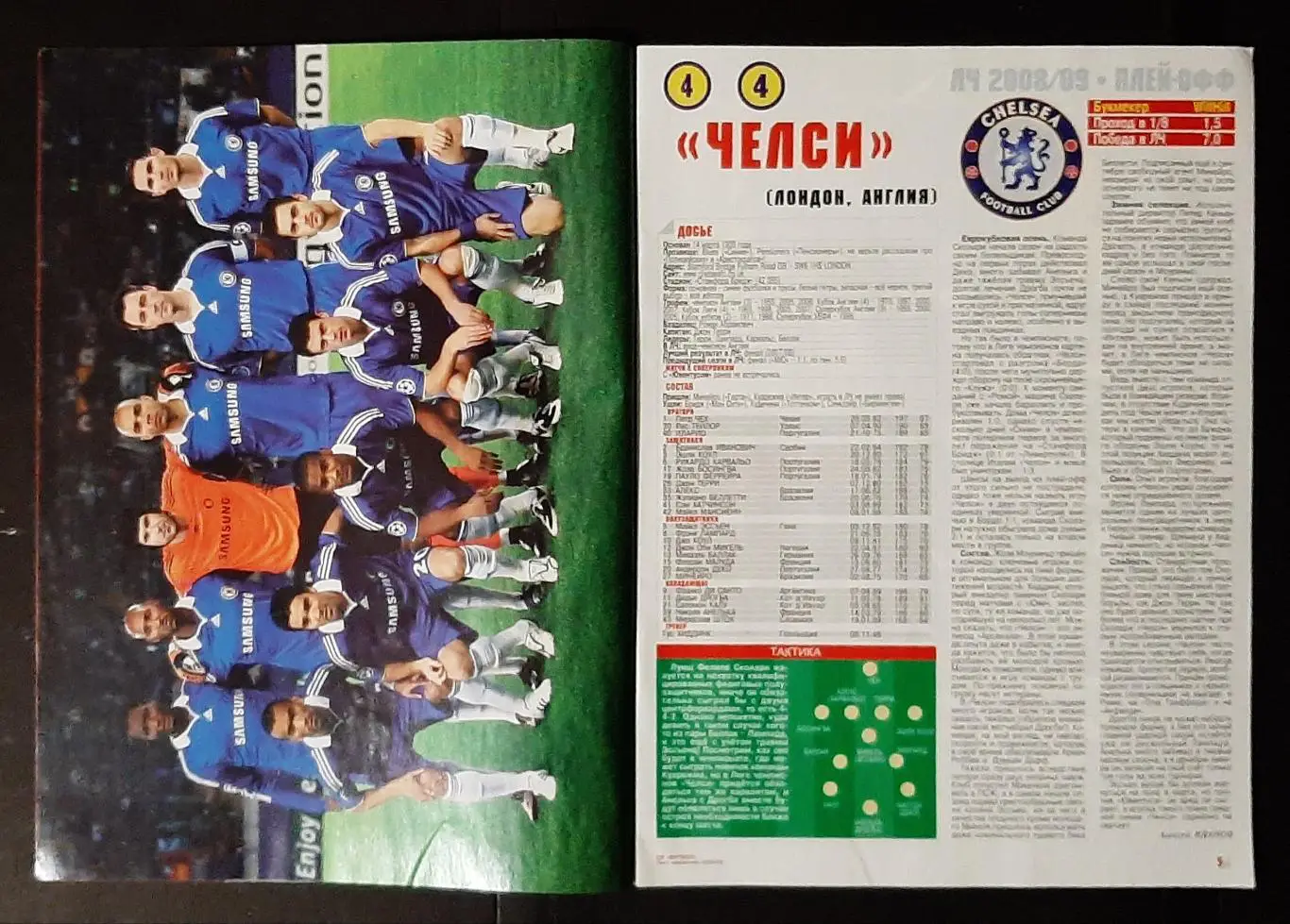 Футбол спецвипуск Ліга Чемпіонів 2008/09 плей- офф Постери команд 1