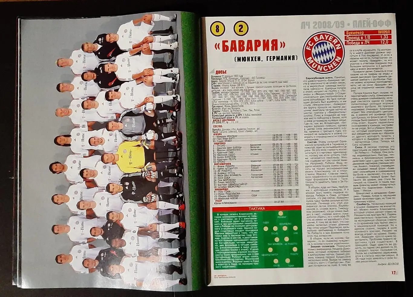 Футбол спецвипуск Ліга Чемпіонів 2008/09 плей- офф Постери команд 3