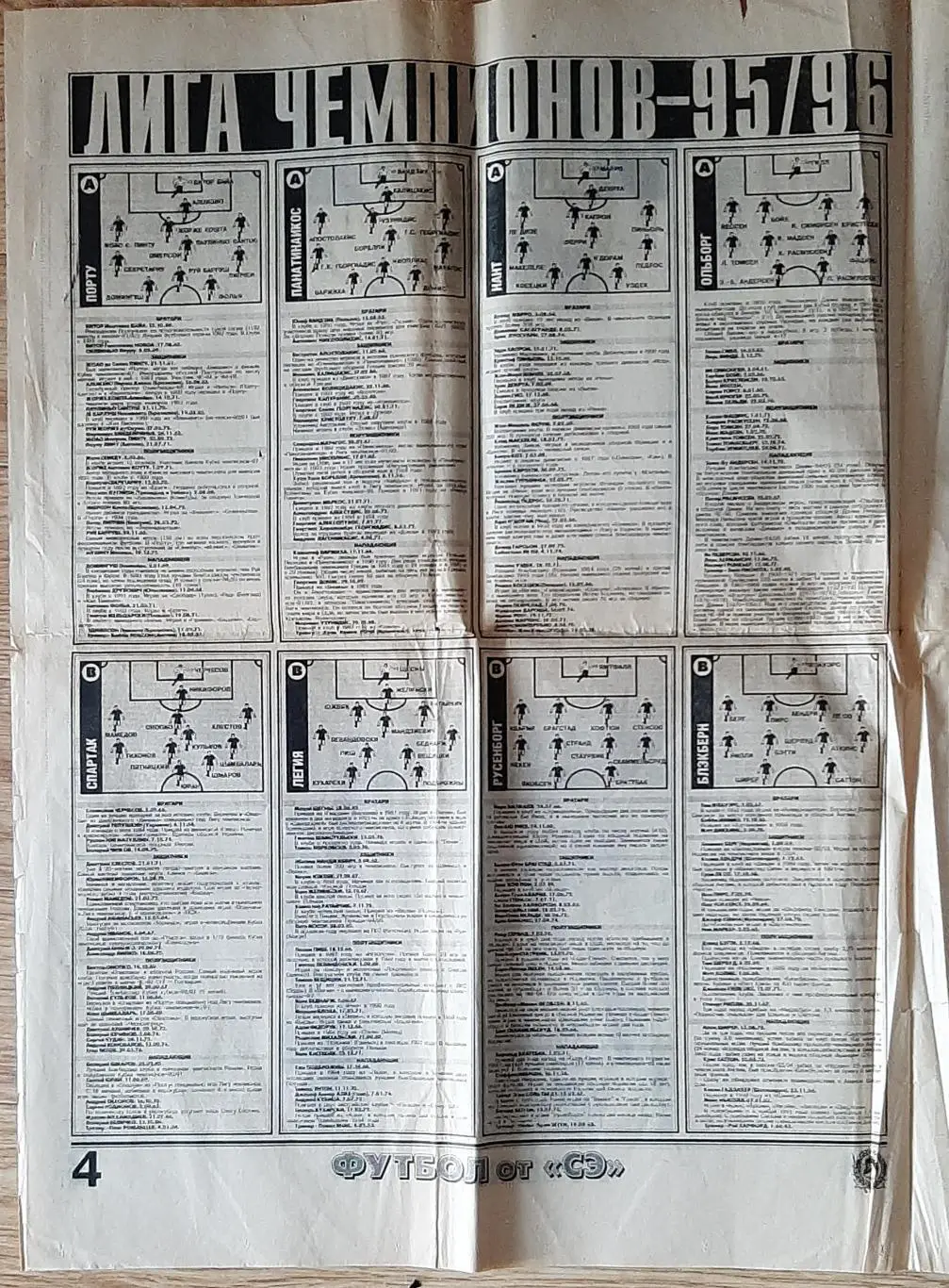 Футбол від Спорт Экспресс^ #17 1995 3