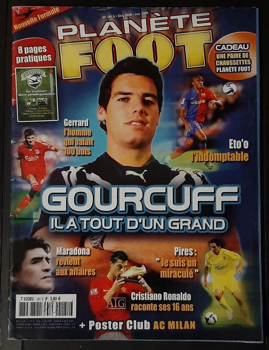 Planete Foot грудень 2008 - січень 2009 Постер Мілан