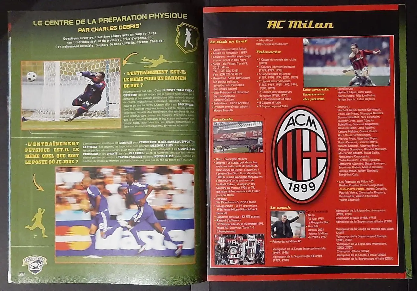 Planete Foot грудень 2008 - січень 2009 Постер Мілан 3