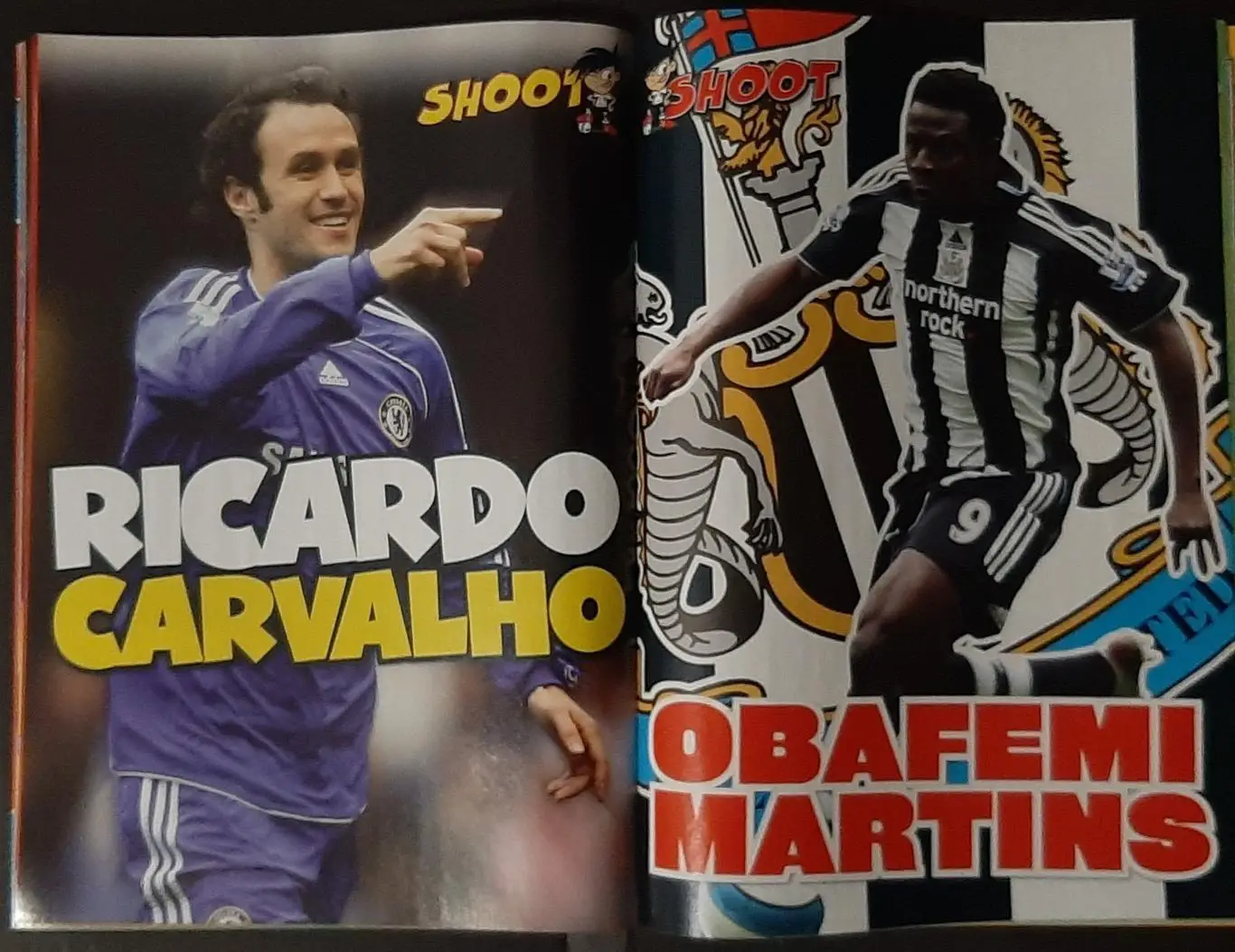 Shoot 2008 Постери Елано,Роналду,Крауч,Артета,Анелька,Деку,Робіньо... 6