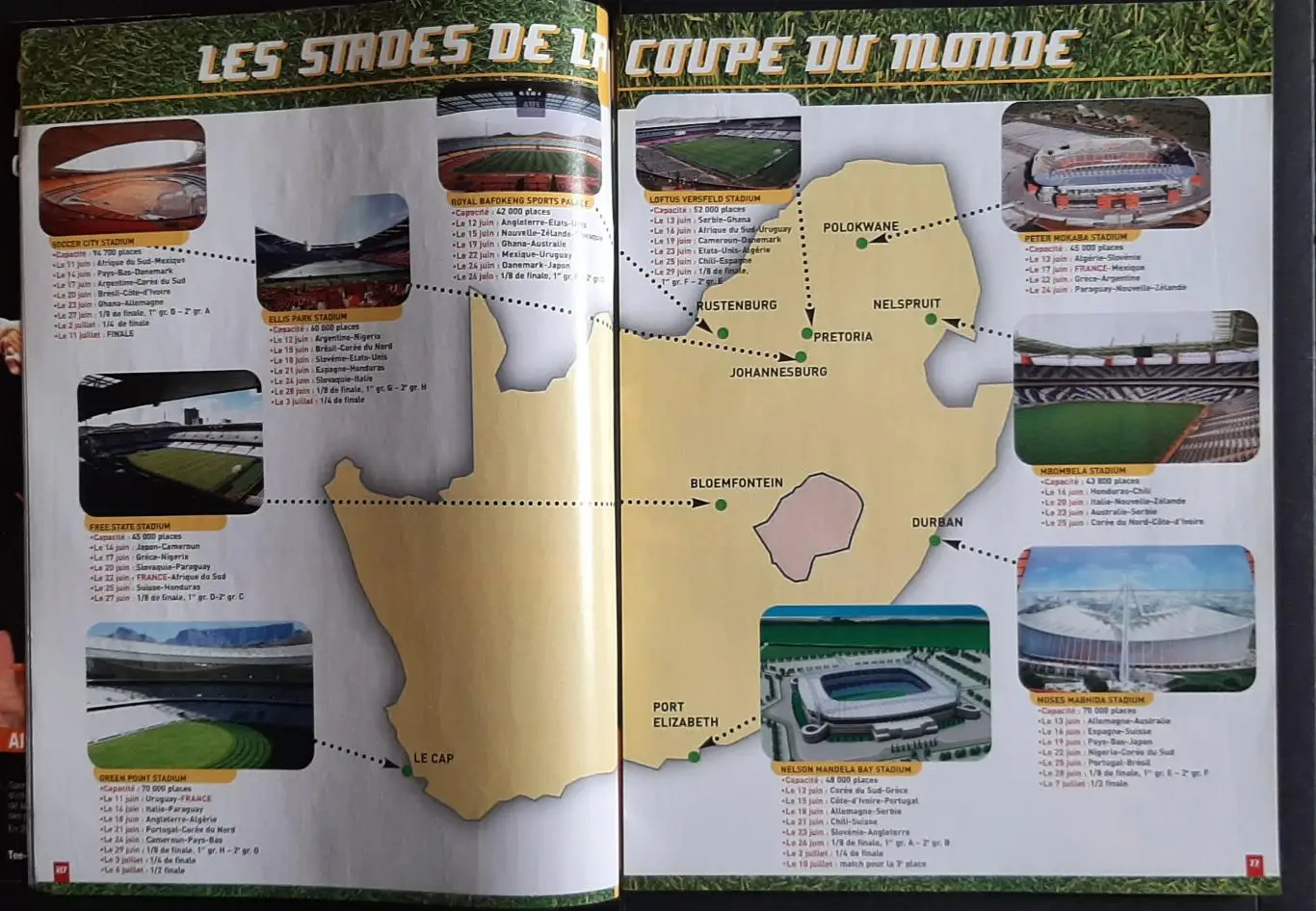 Planete Foot 2010 Представлення команд до Чемпіонату світу 1