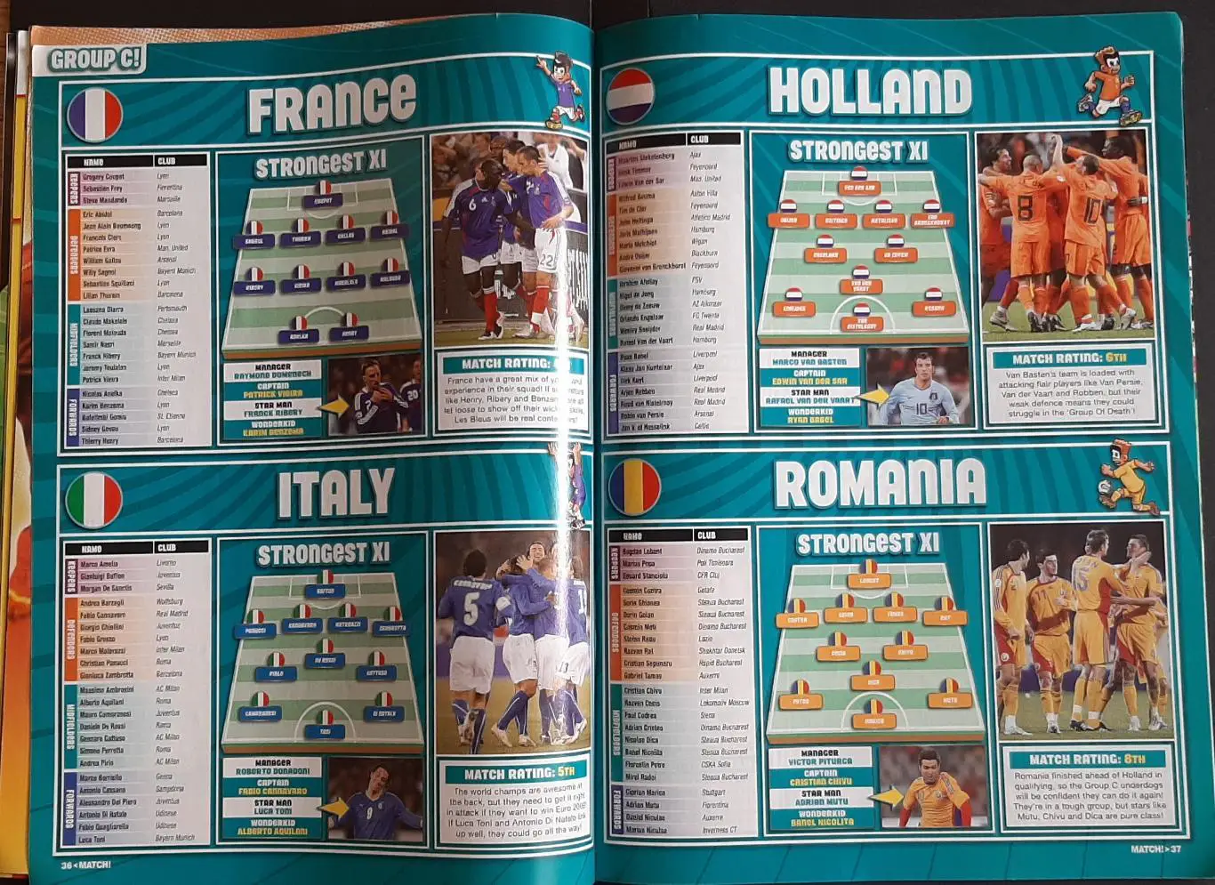 Match 2008 Представлення збірних до Чемпіонату Європи 5