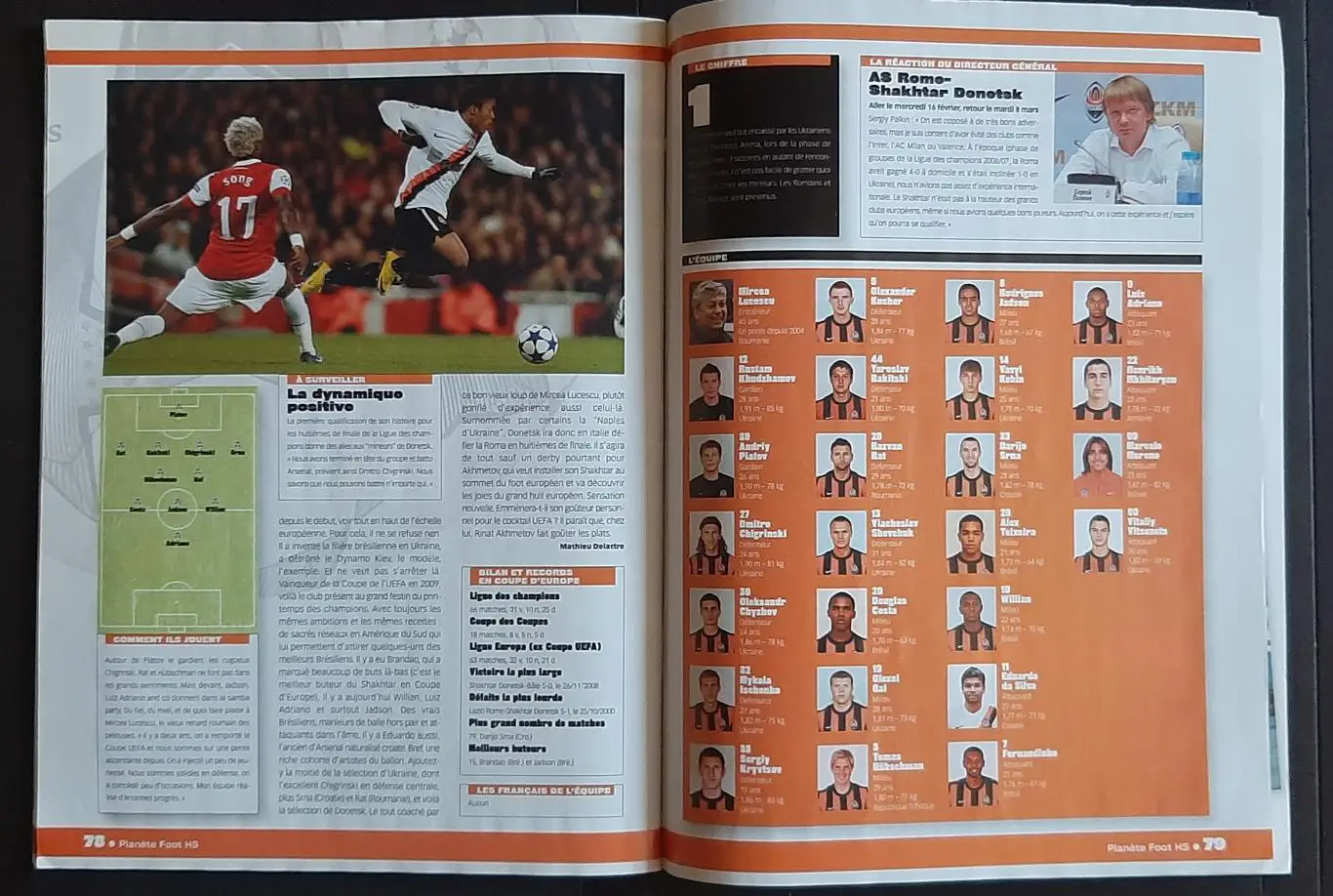 Planete Foot 2011 Представлення команд Ліги Чемпіонів плей - офф Шахтар Донецьк 6