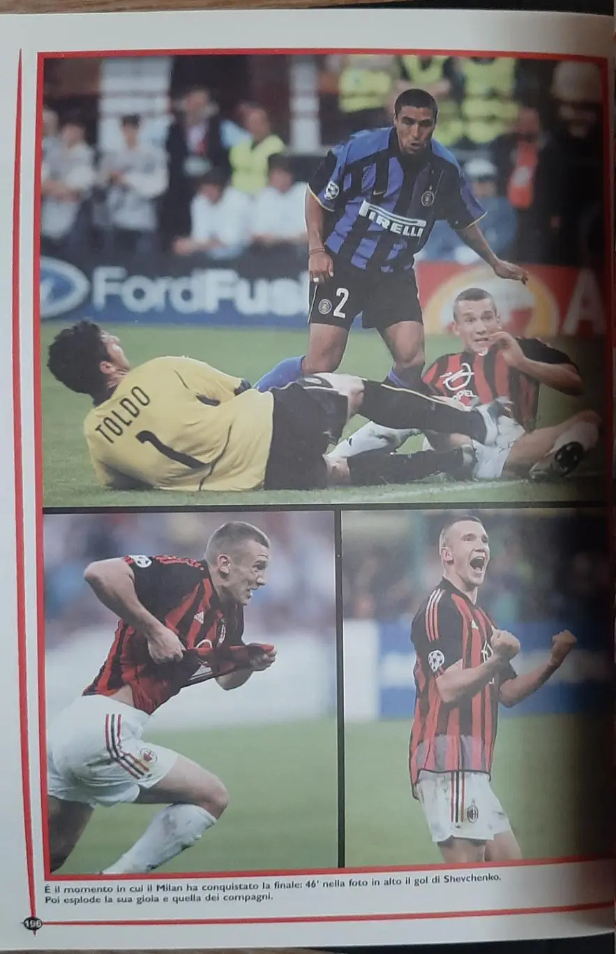 Milan/ Мілан Італія 2002/2003 Всі матчі сезону. Статистика,фото. 216 стр. 5