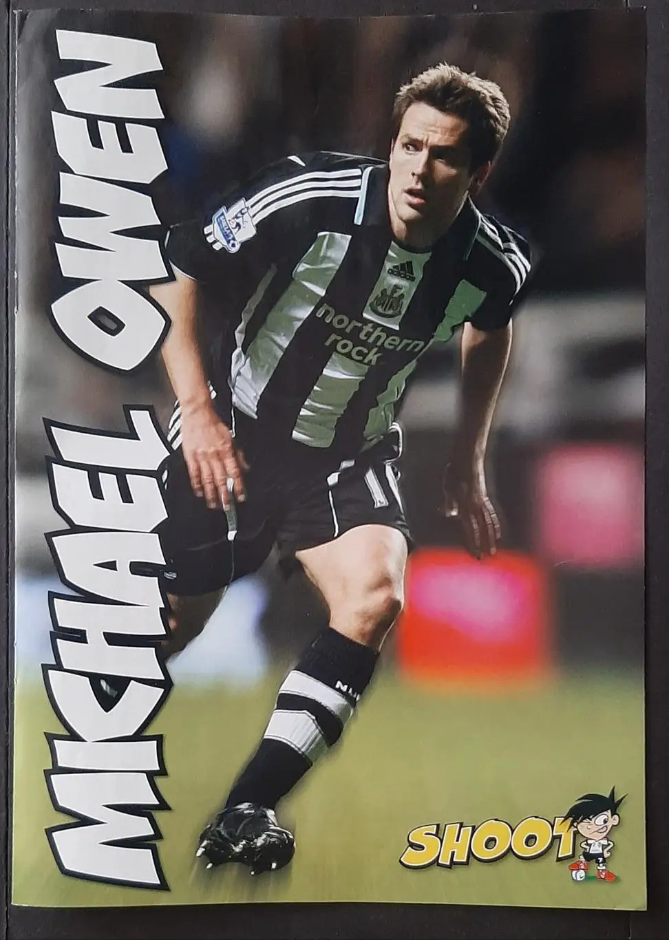 Постер з журналу Shoot 2008 Майкл Оуен (формат А4)