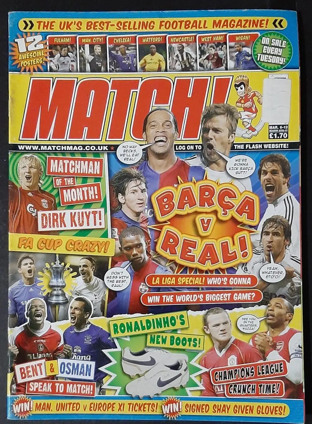 Журнал Match 2007 Постери