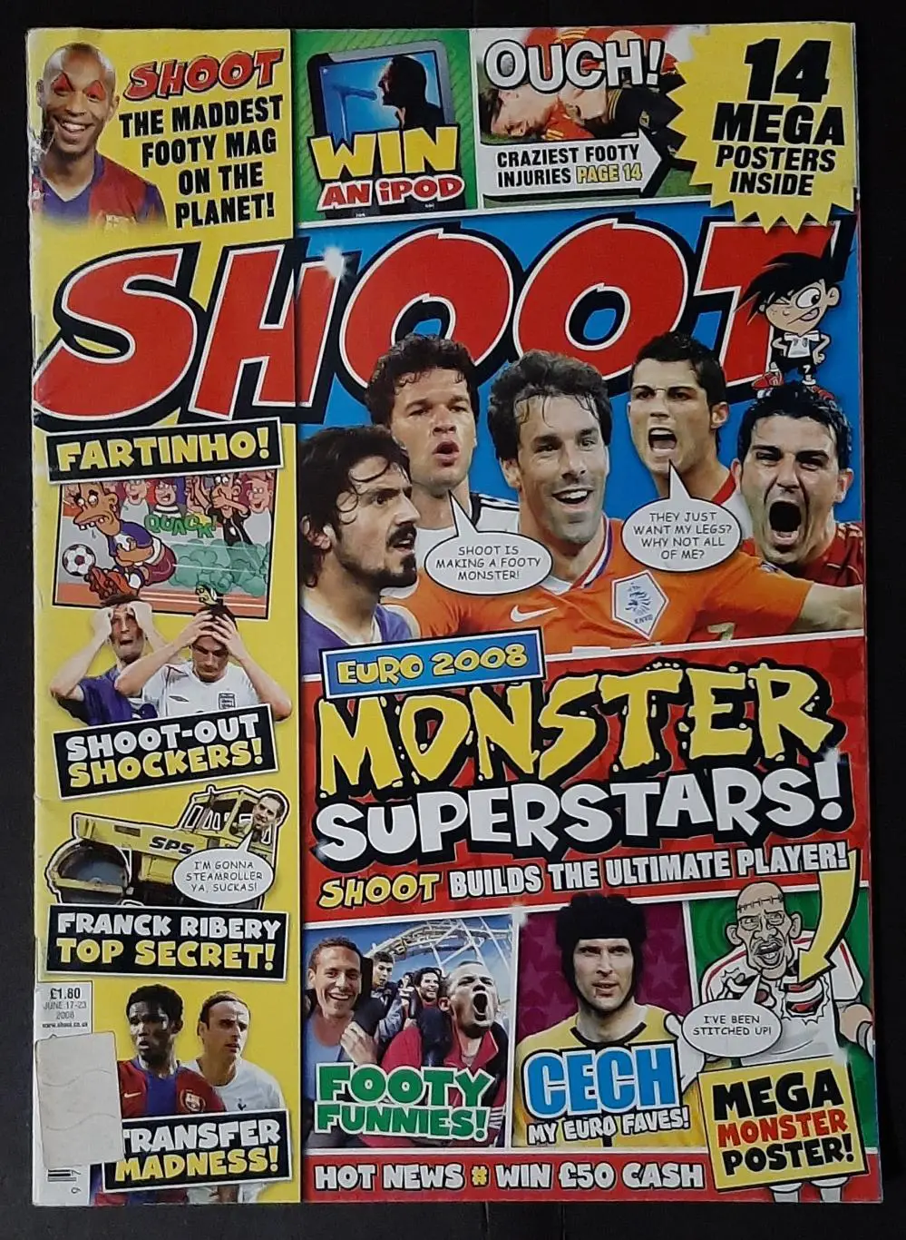 Журнал Shoot 2008 Постери