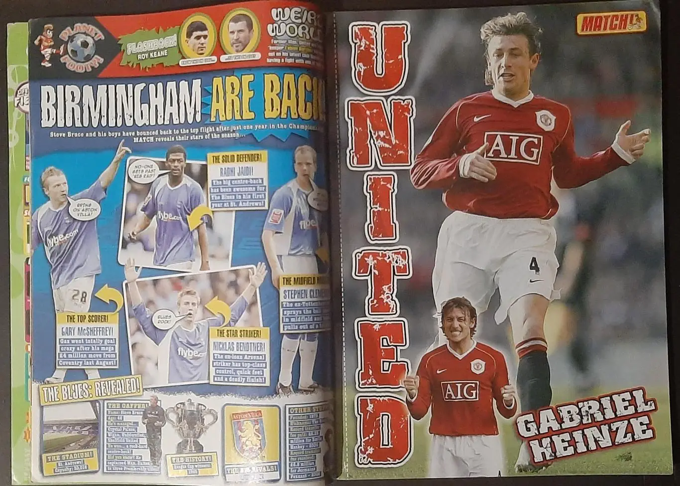 Журнал Match Англія 2007 Постери Селтік... 1