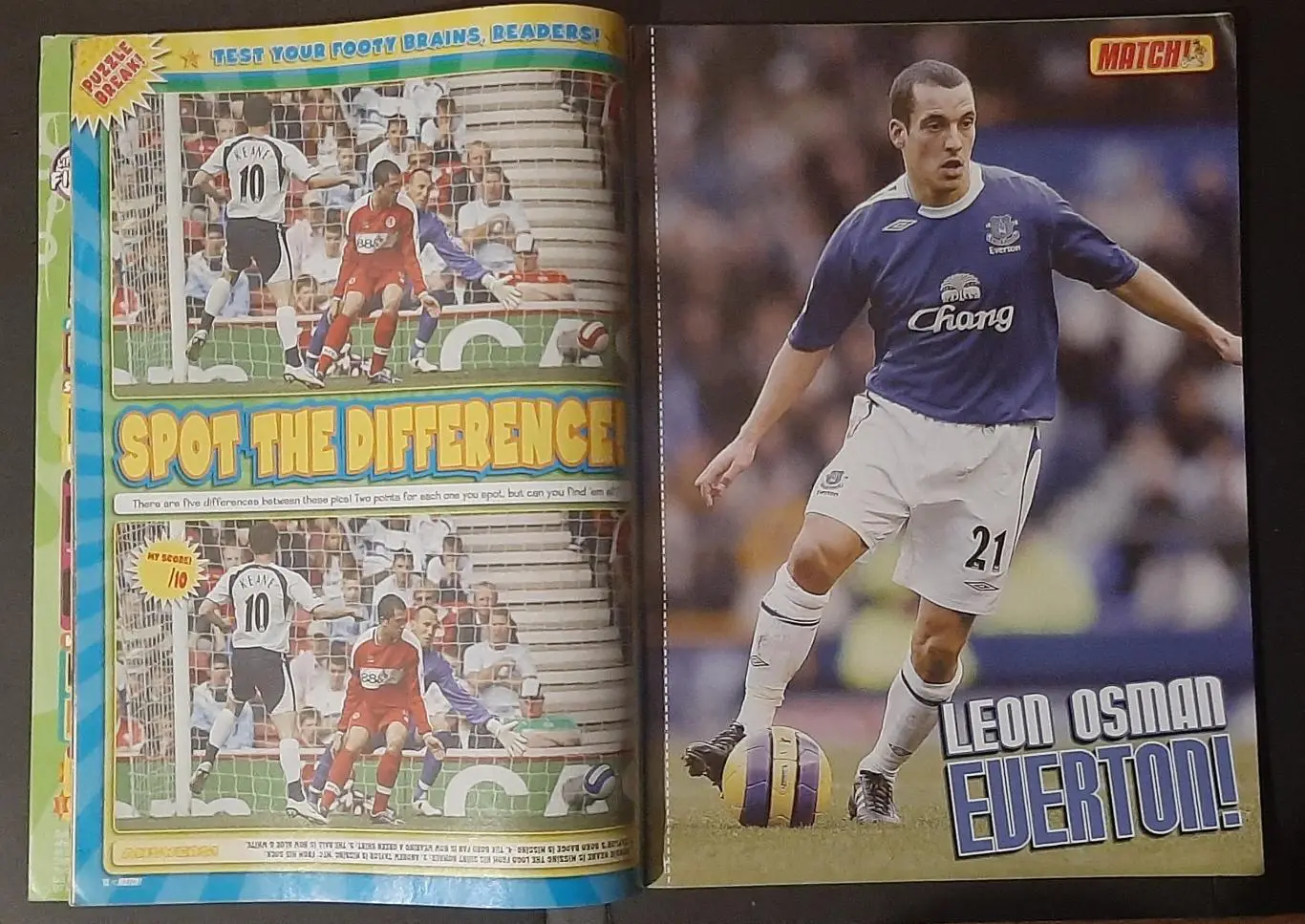 Журнал Match Англія 2007 Постери Селтік... 3