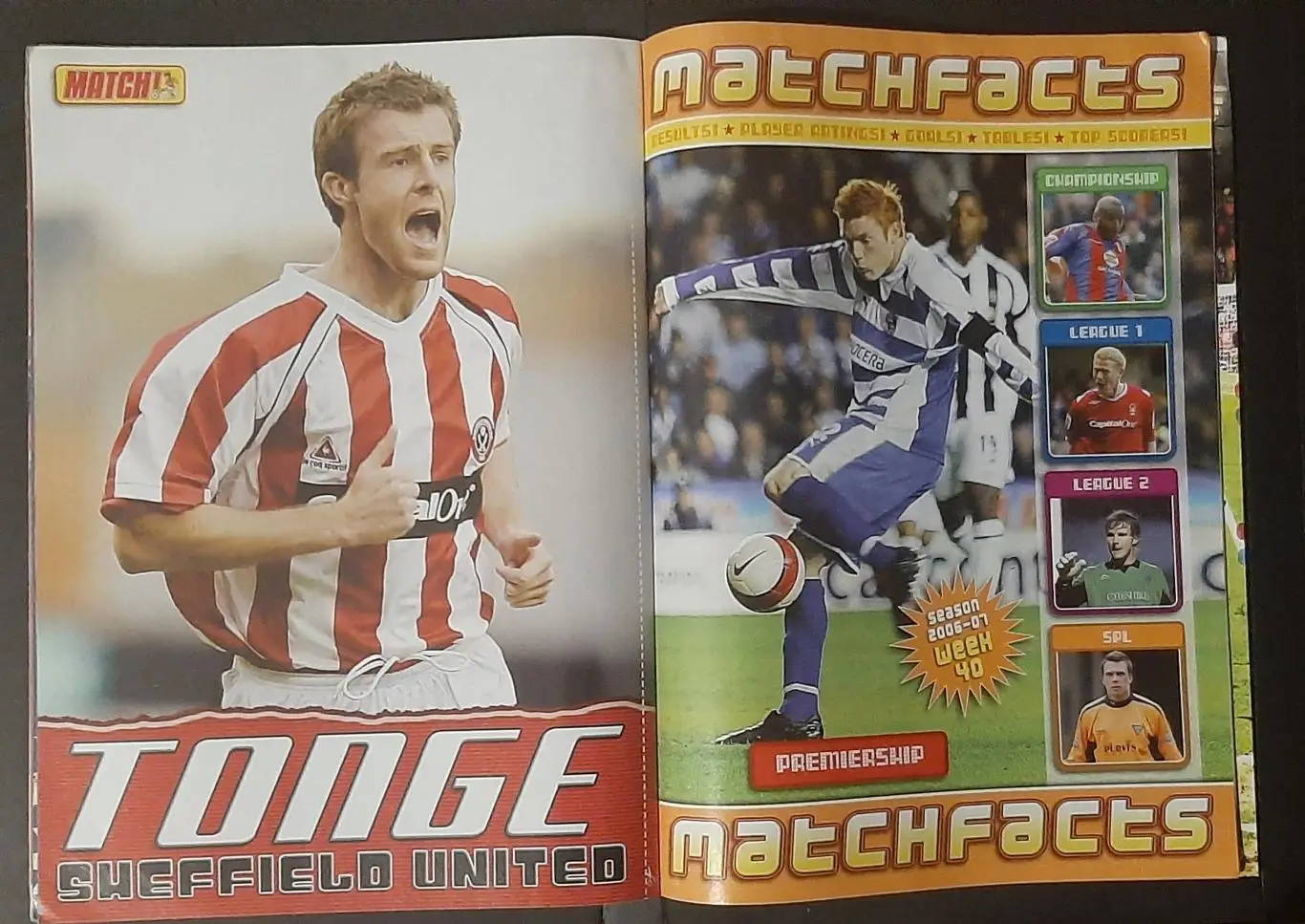 Журнал Match Англія 2007 Постери Селтік... 5