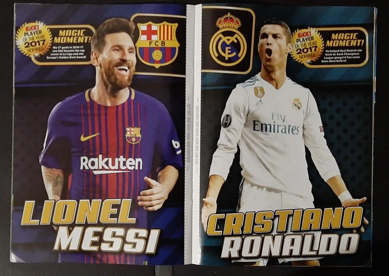 Журнал Kick Англія Постери Лукаку,Канте,Абрахам,Де Брюйне, Неймар, Санчес, Мессі 6