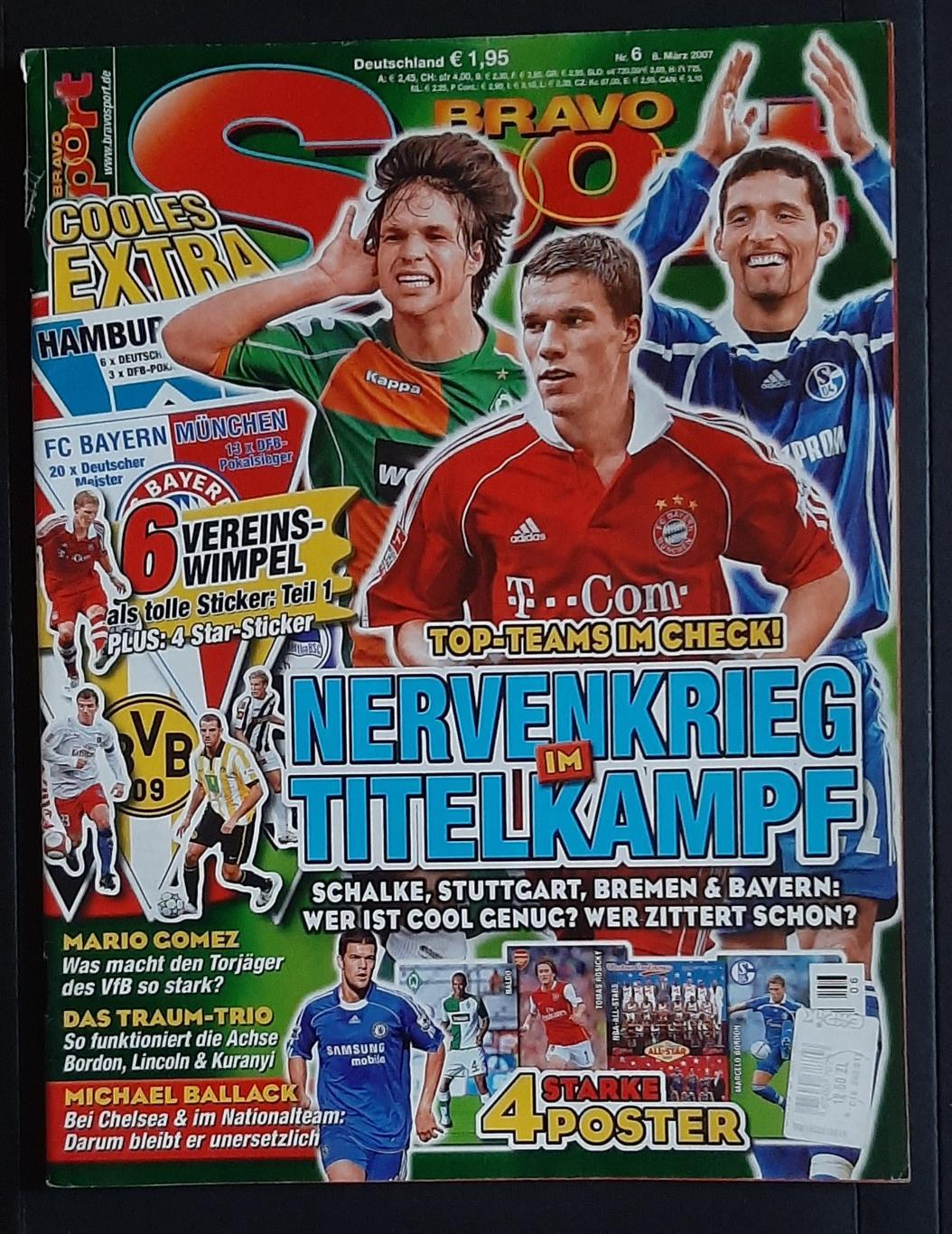 Журнал Bravo Sport 2007 Постери