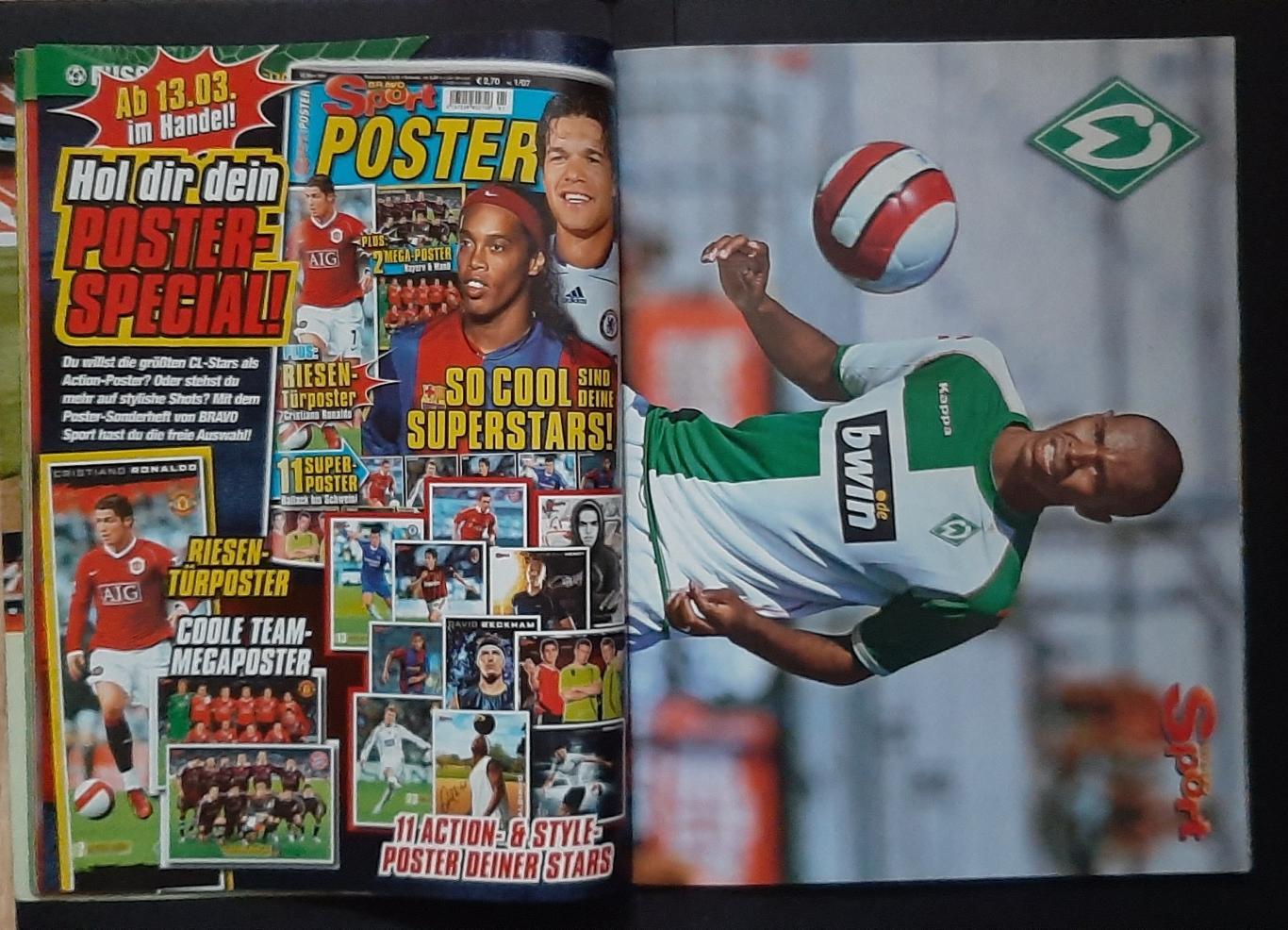 Журнал Bravo Sport 2007 Постери 2