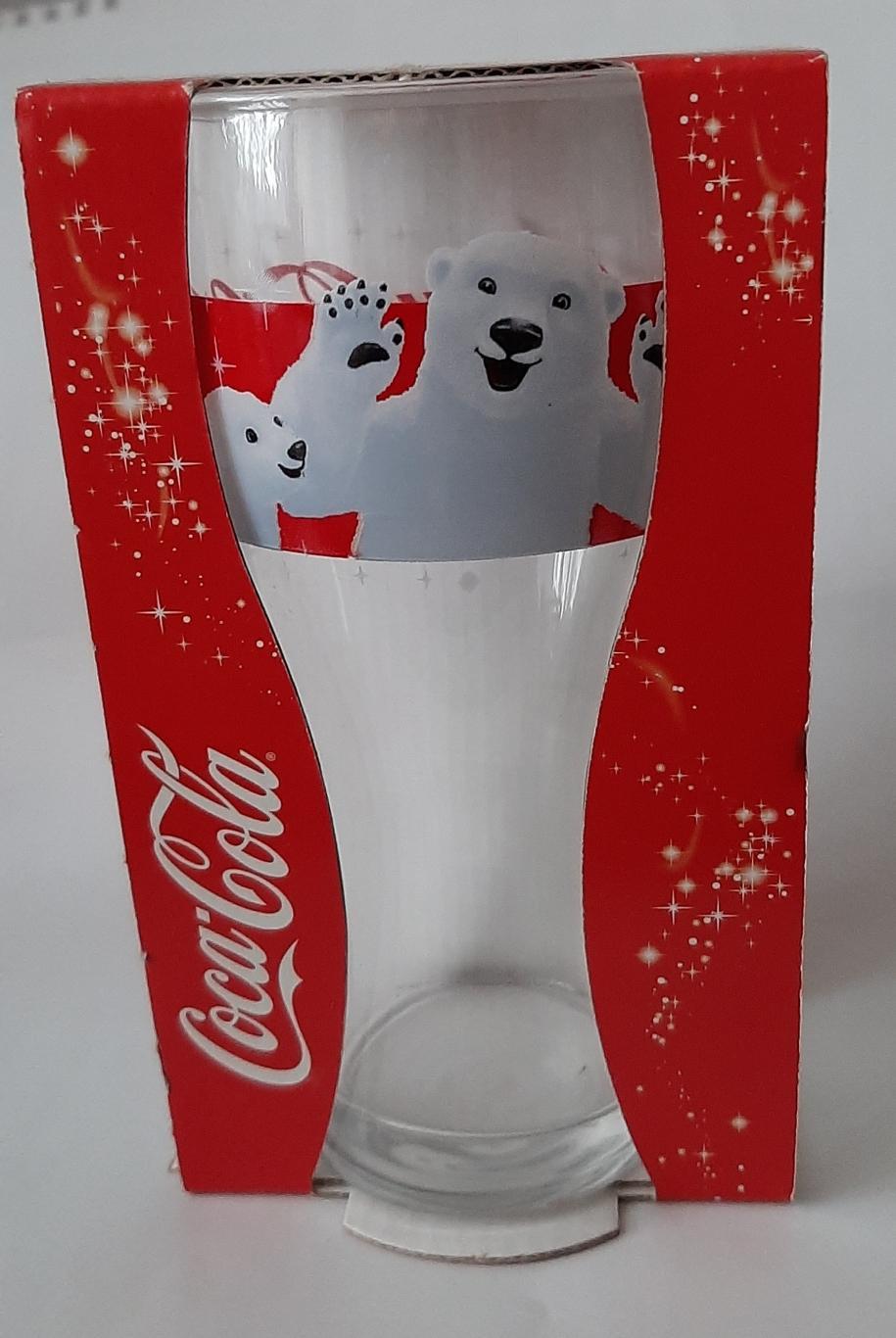 Склянка Coca Cola Новорічнв Ем.- 0,3л
