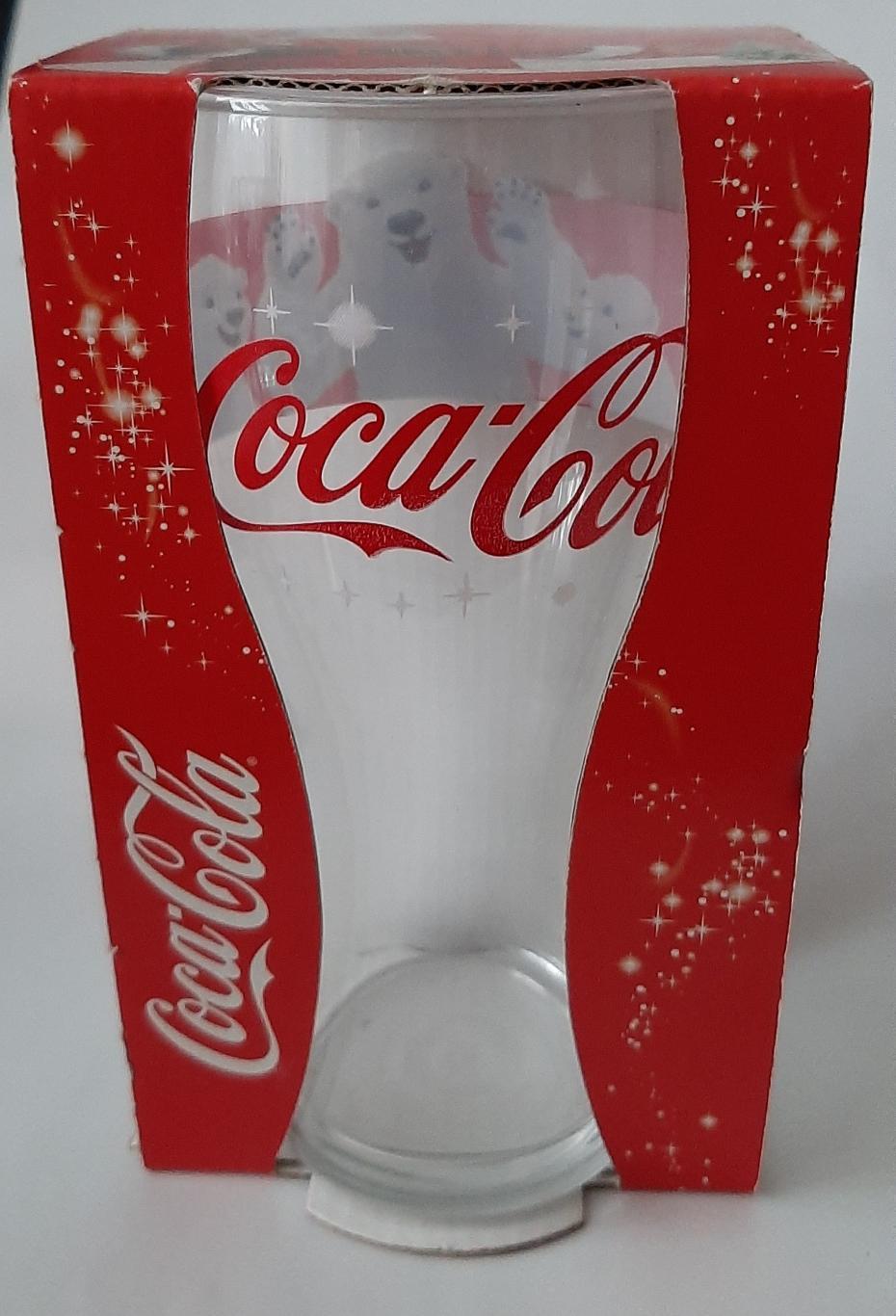 Склянка Coca Cola Новорічнв Ем.- 0,3л 2
